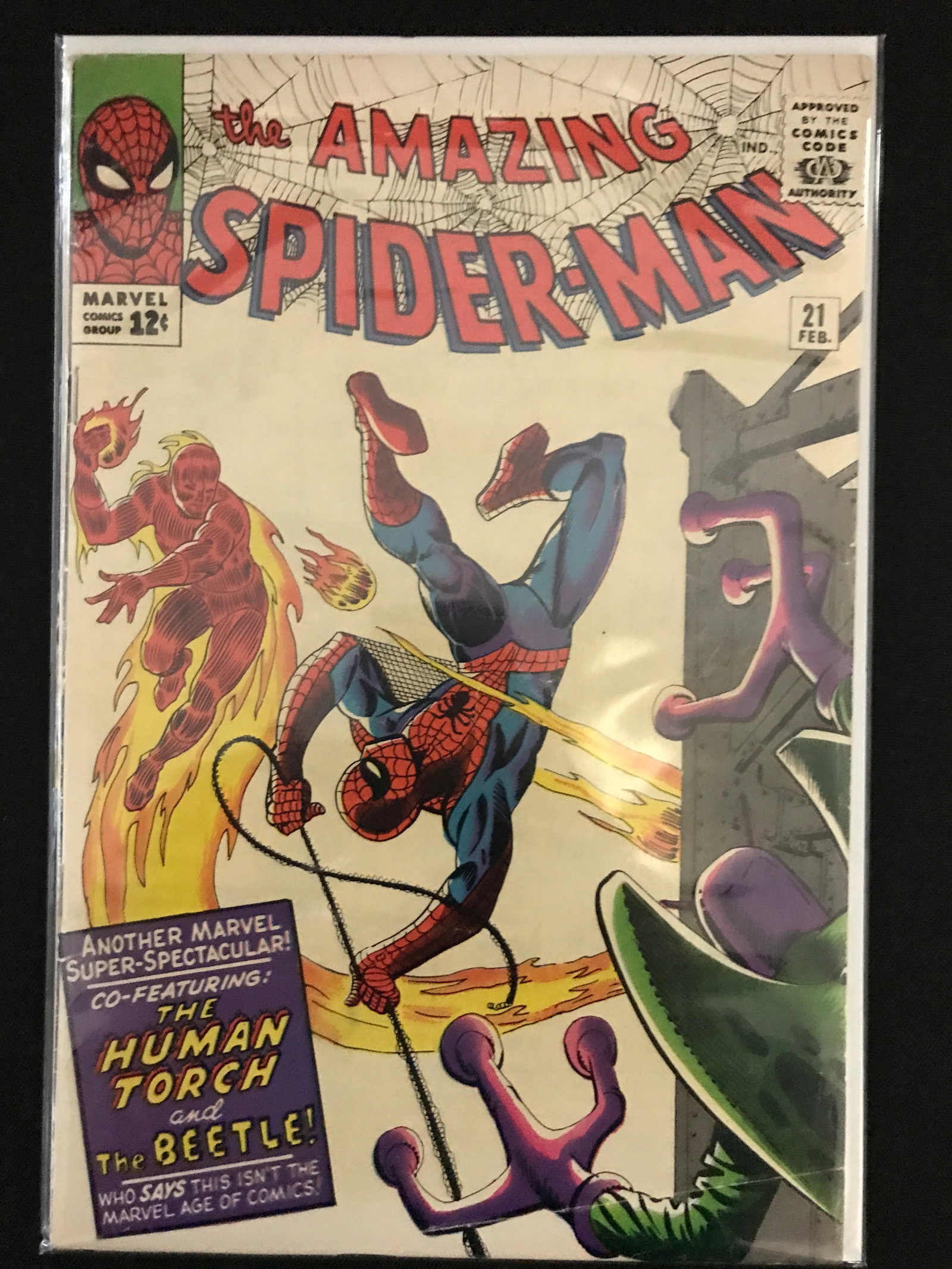 THE AMAZING SPIDERMAN #21 - MARVEL COMICS (1 of 1)
