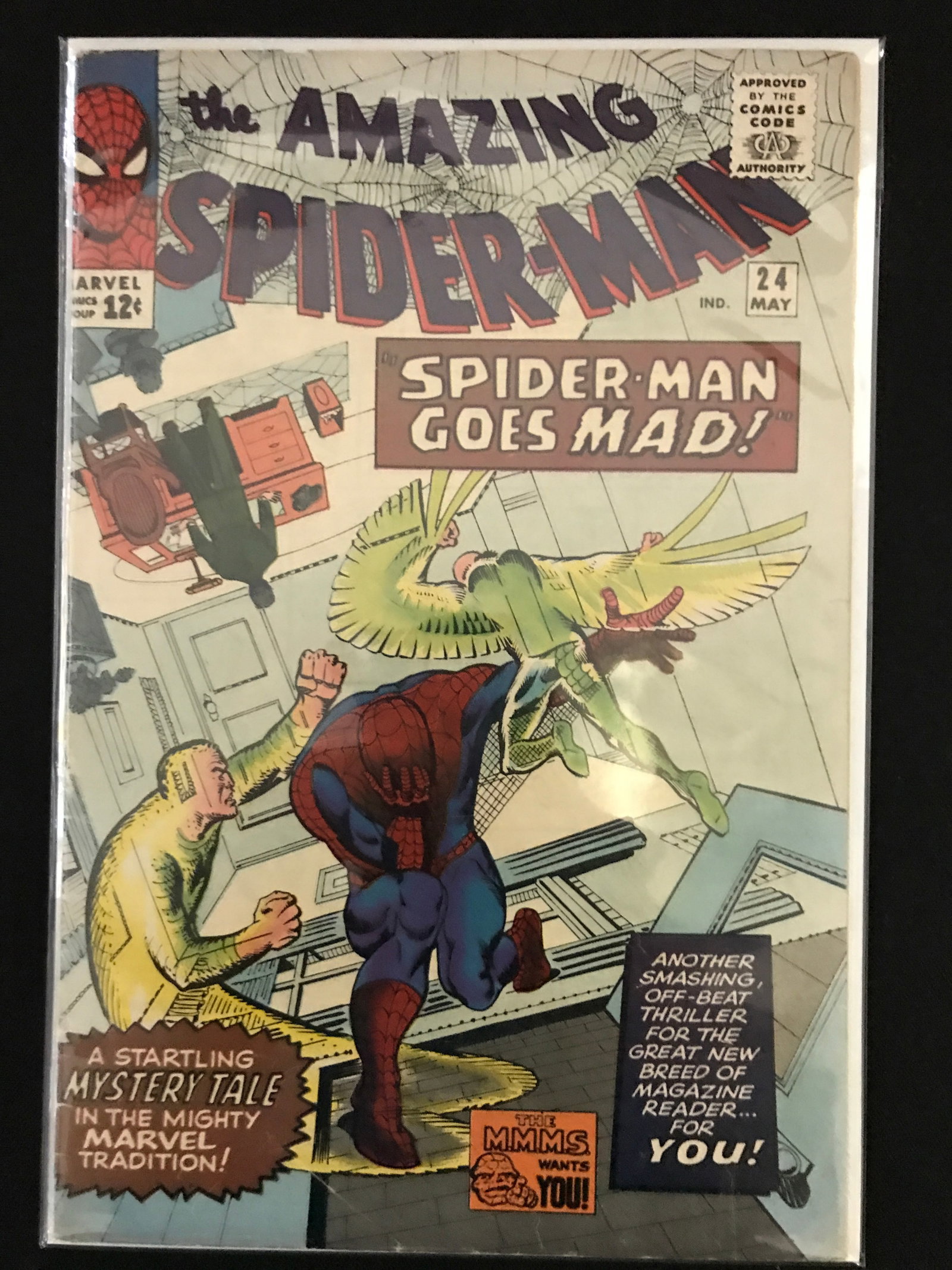 THE AMAZING SPIDERMAN #24 - MARVEL COMICS (1 of 1)