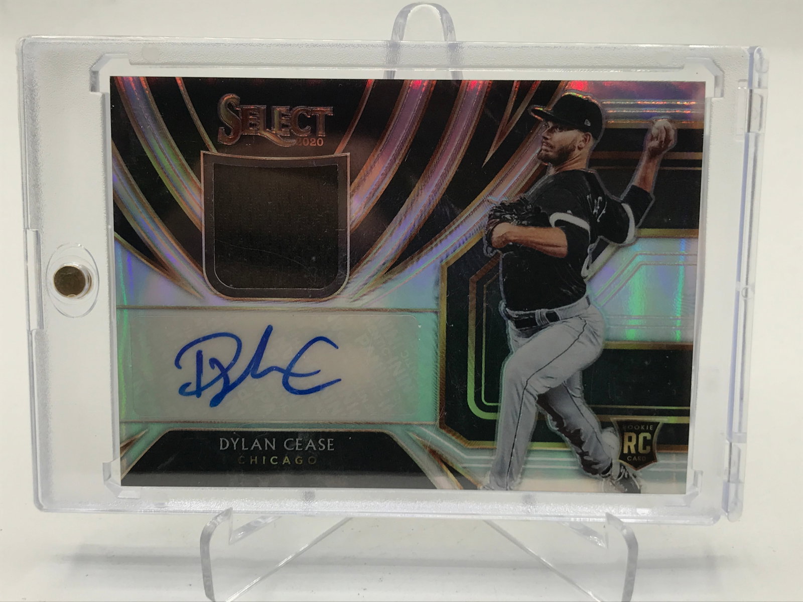 2020 PANINI SELECT BASEBALL DYLAN CEASE SIGNED PATCH ROOKIE TRADING CARD 59/99: Prices are in Canadian dollars