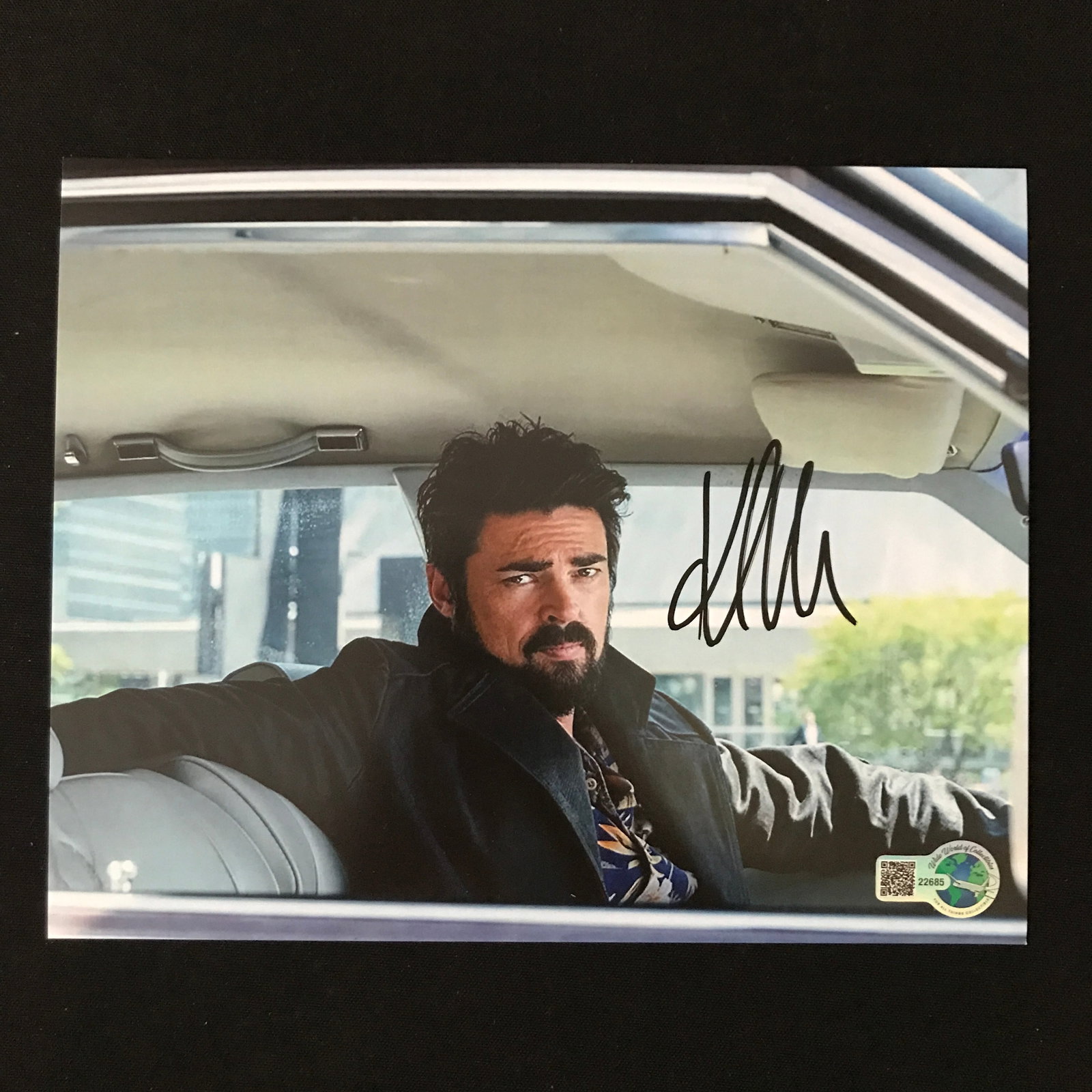 KARL URBAN SIGNED THE BOYS 8X10 - WWOC COA: Prices are in Canadian dollars