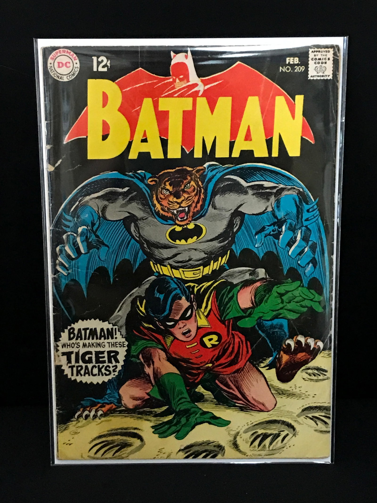 BATMAN #209 - DC COMICS (1 of 1)