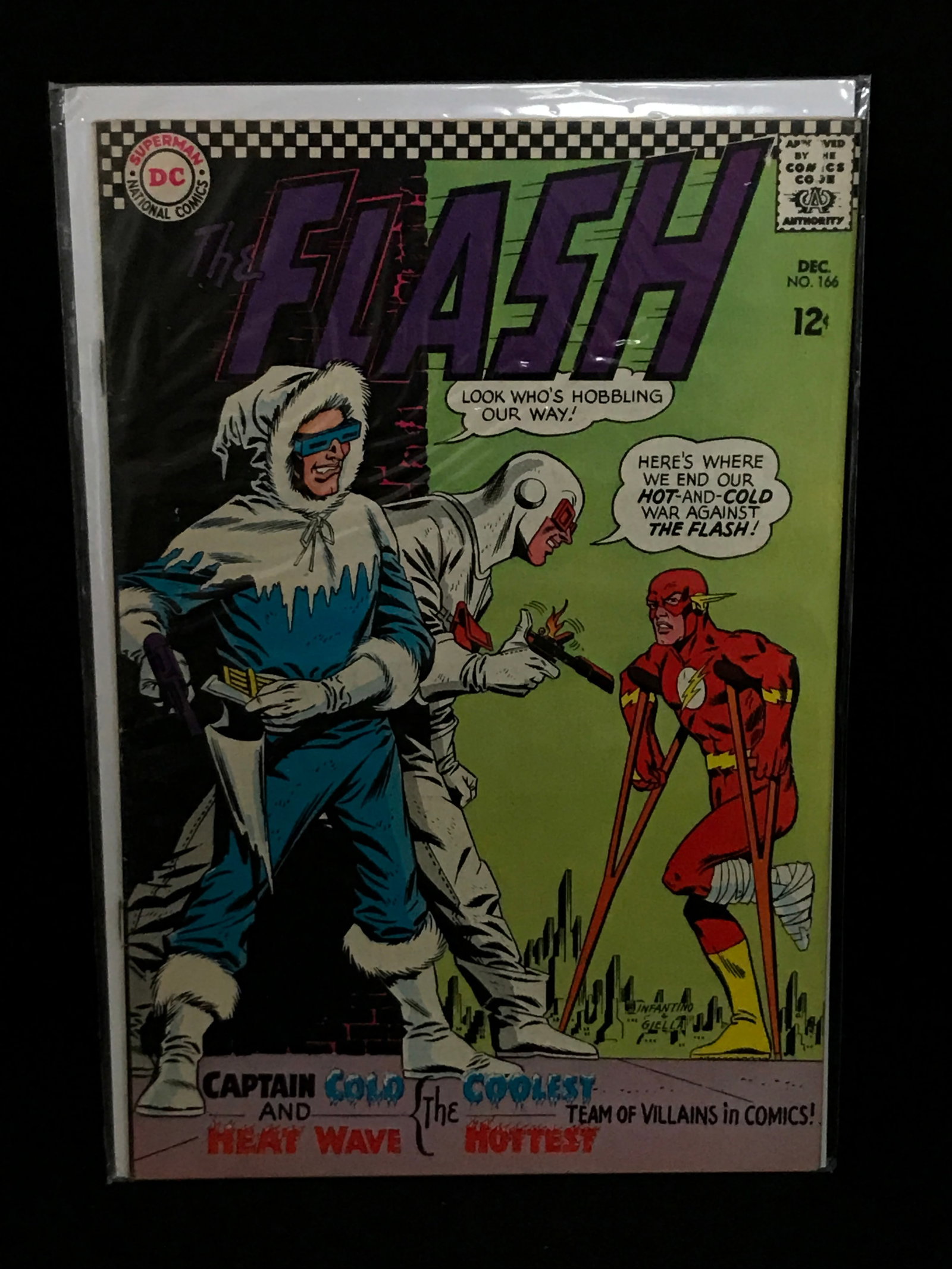 THE FLASH #166 - DC COMICS (1 of 1)