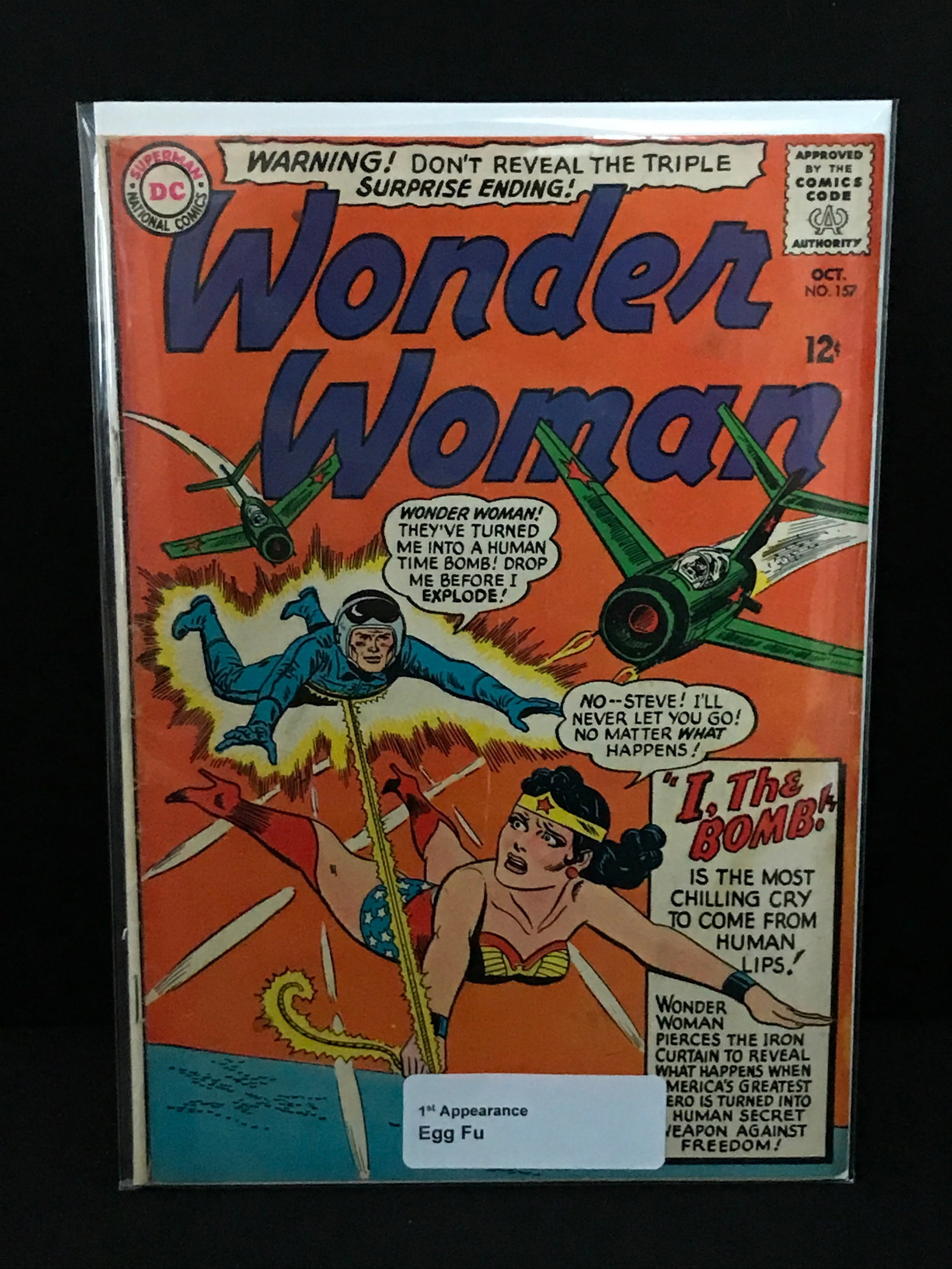 WONDER WOMAN #157 1ST APP EGG FU - DC COMICS: Prices are in Canadian dollars