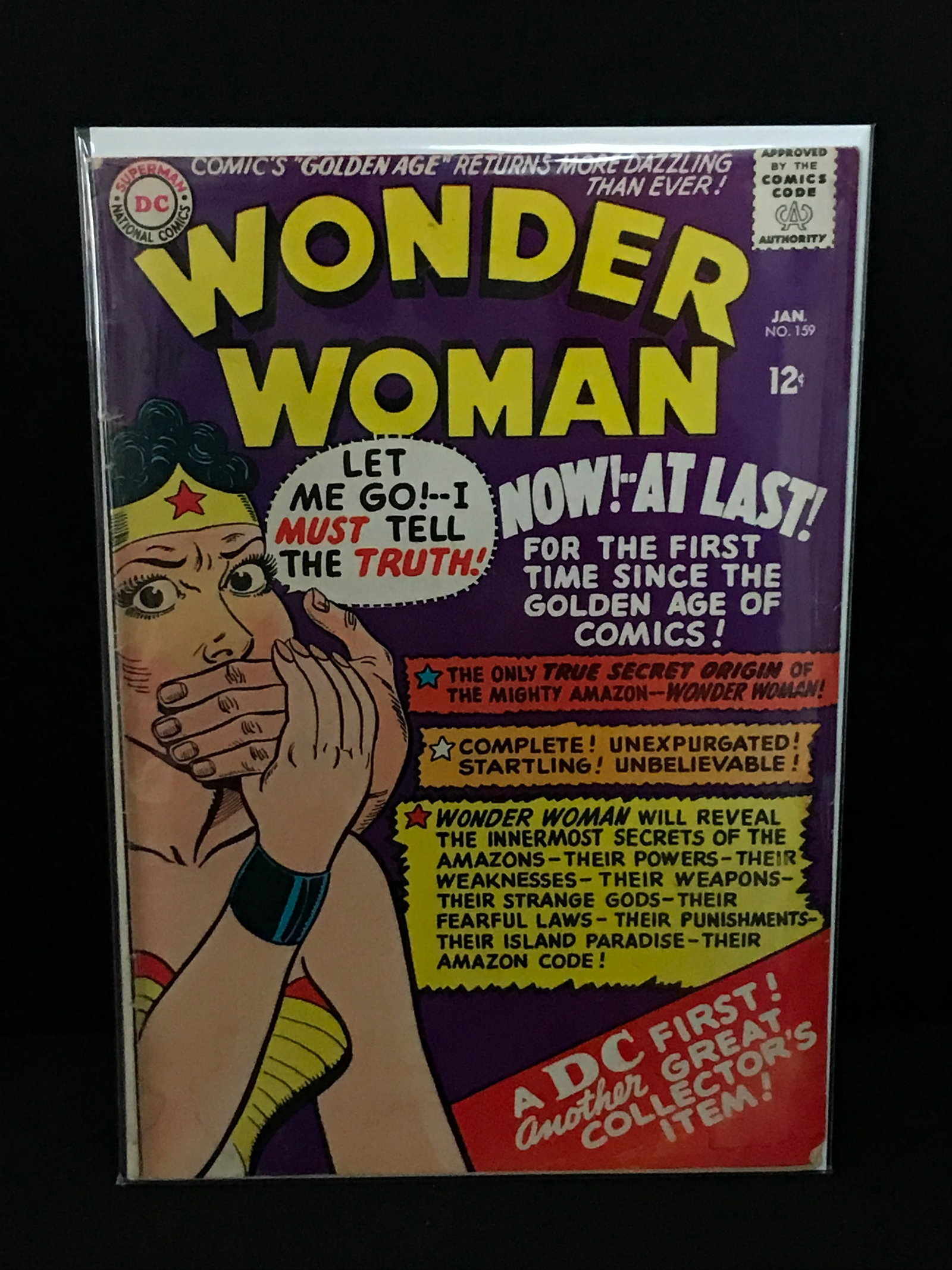 WONDER WOMAN #159 - DC COMICS: Prices are in Canadian dollars