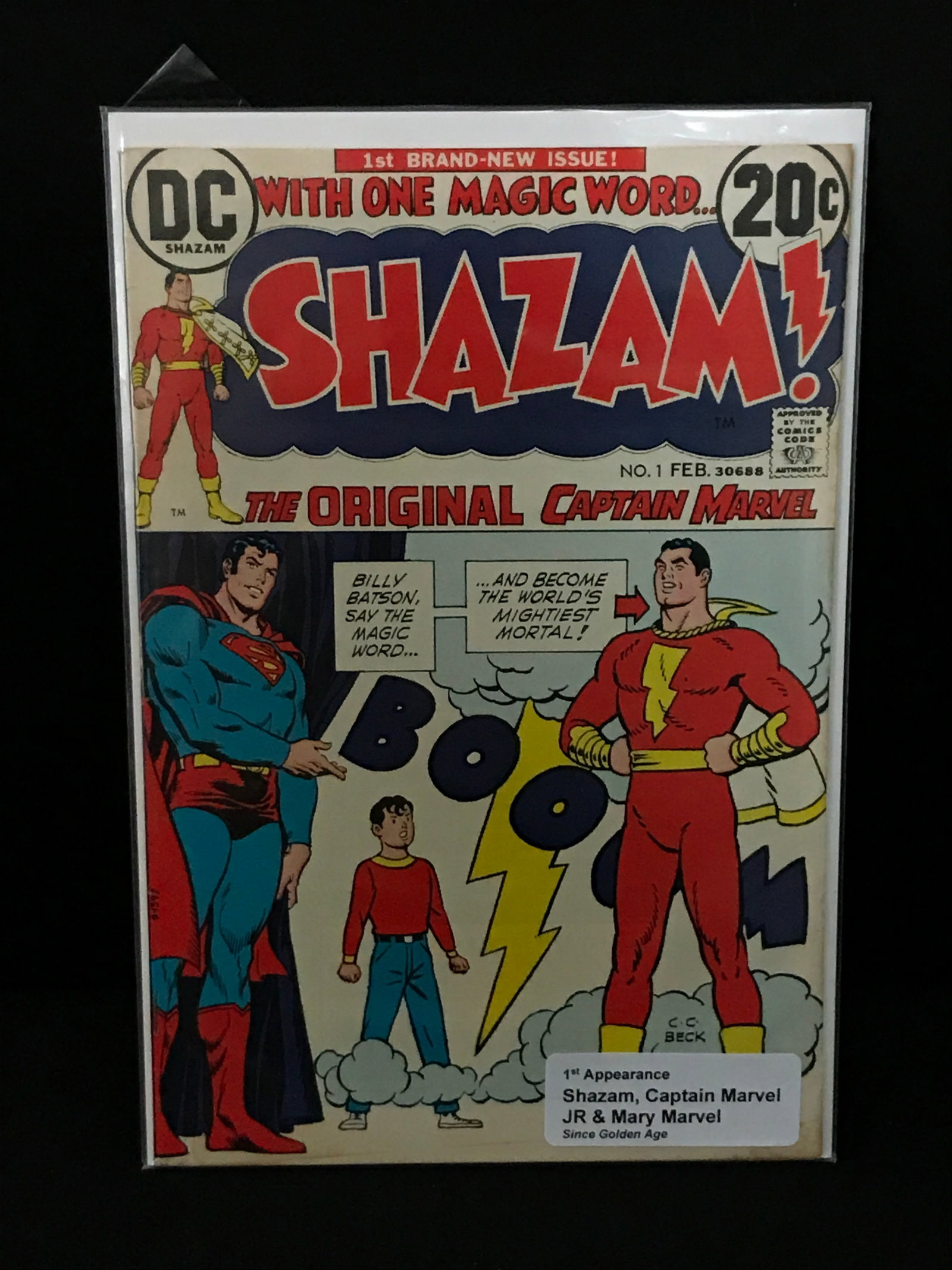 SHAZAM #1 - DC COMICS (1 of 1)