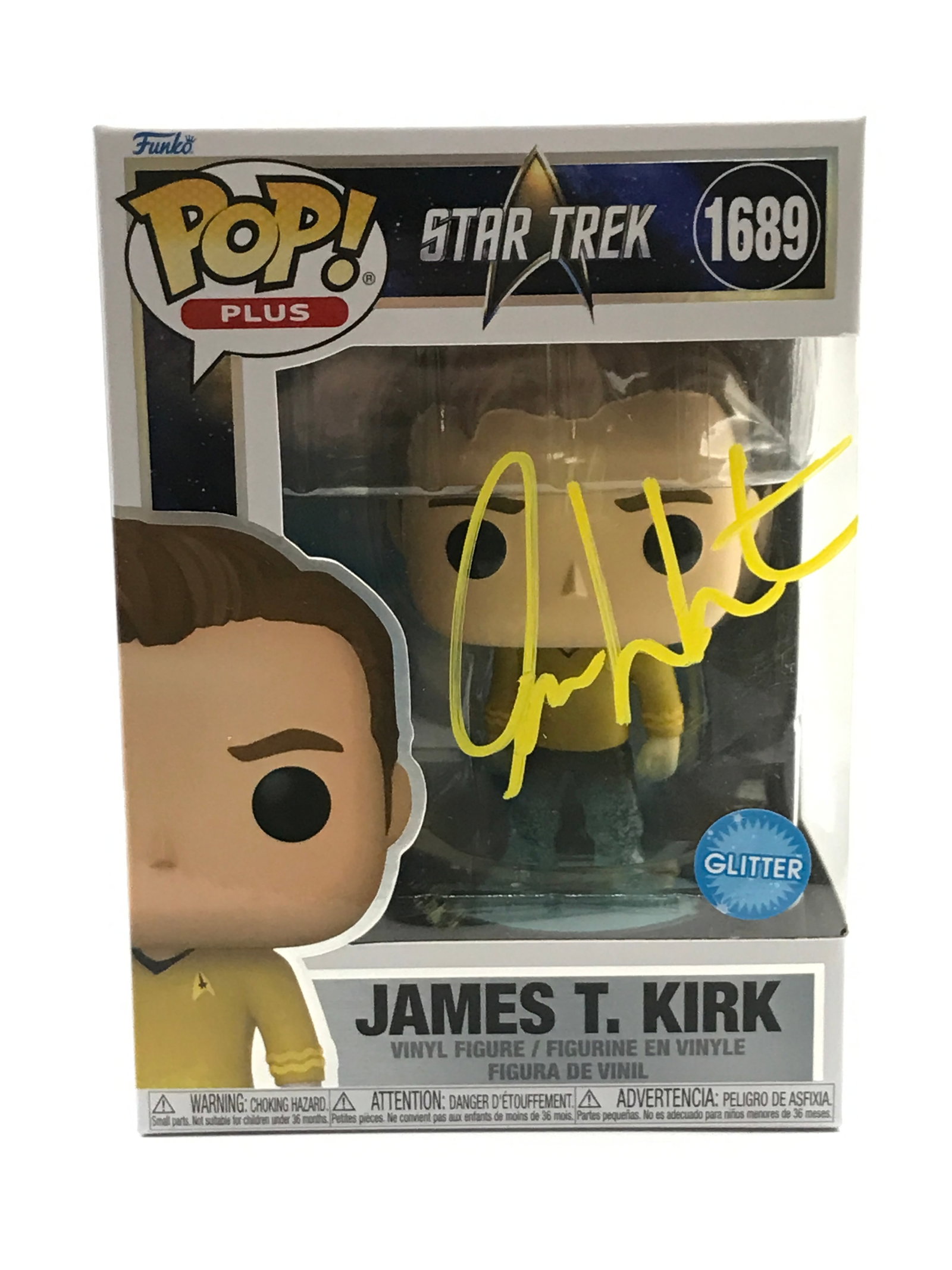 WILLIAM SHATNER SIGNED JAMES T. KIRK STAR TREK FUNKO POP - WWOC COA: Prices are in Canadian dollars