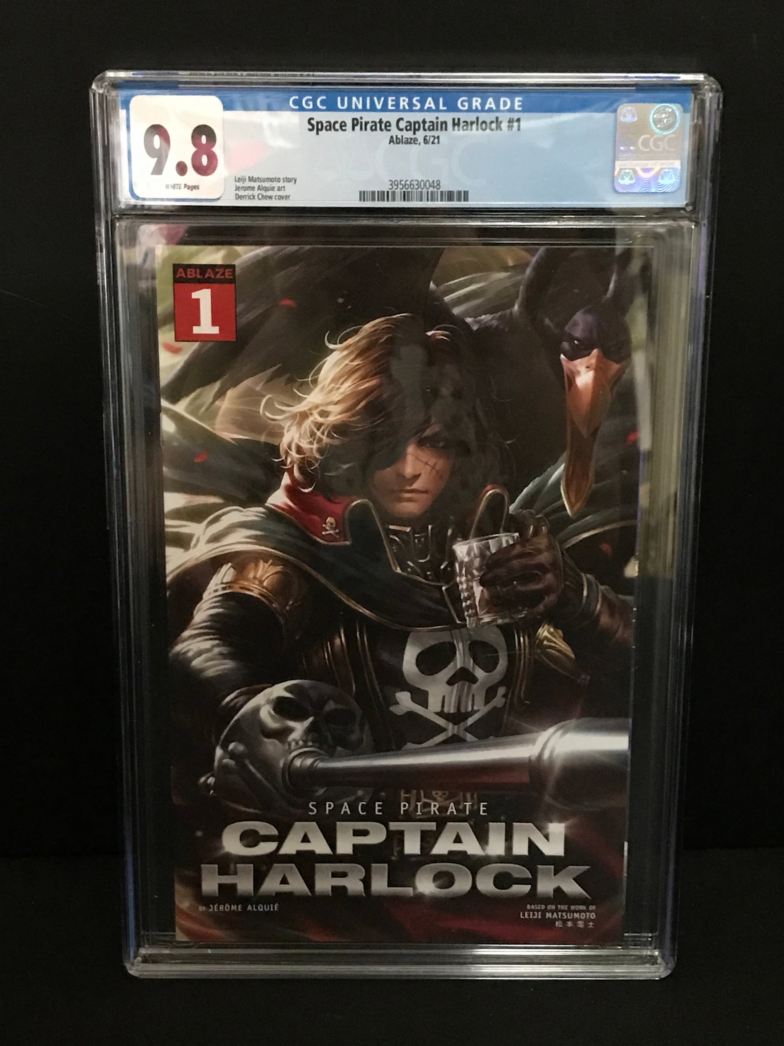 SPACE PIRATE CAPTAIN HARLOCK #1 BY ABLAZE - CGC GRADE 9.8: Prices are in Canadian dollars