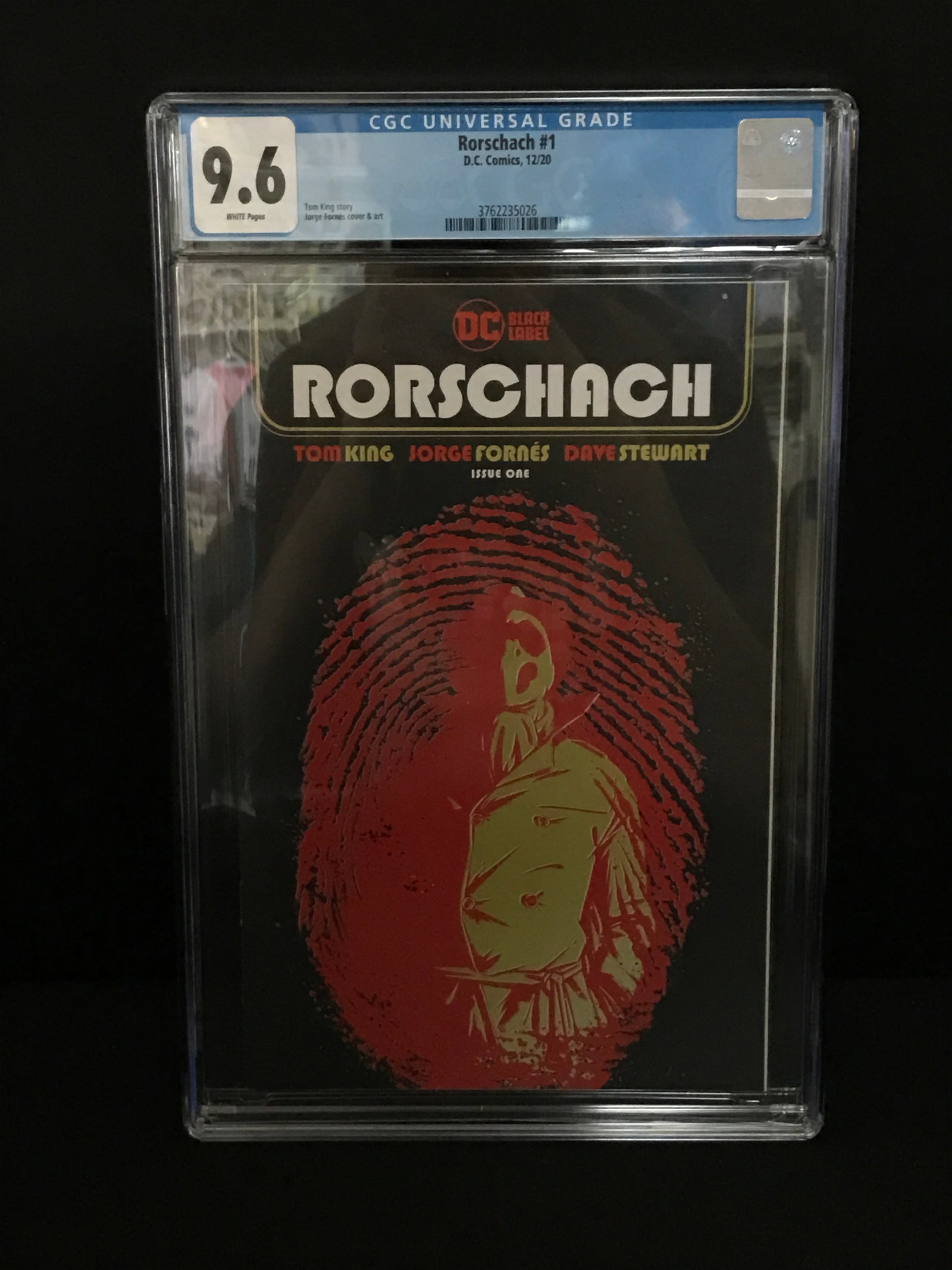 RORSCHACH #1 BY DC COMICS - CGC GRADE 9.6: Prices are in Canadian dollars
