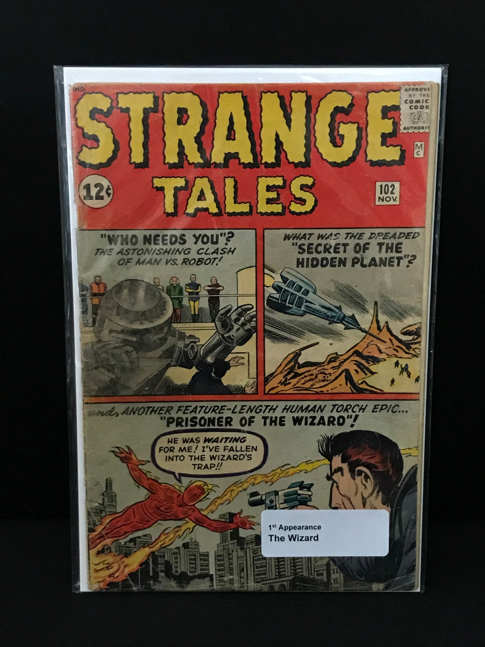 STRANGE TALES #102 1ST APP THE WIZARD: Prices are in Canadian dollars