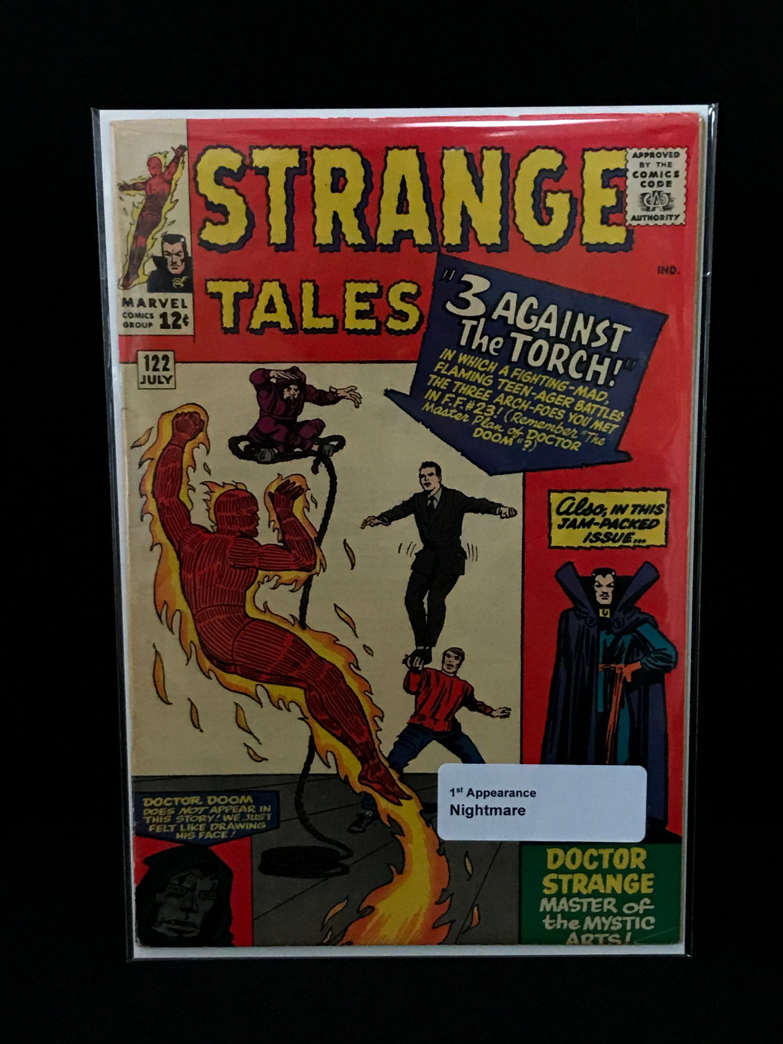 STRANGE TALES #122 1ST APP NIGHTMARE - MARVEL COMICS (1 of 1)