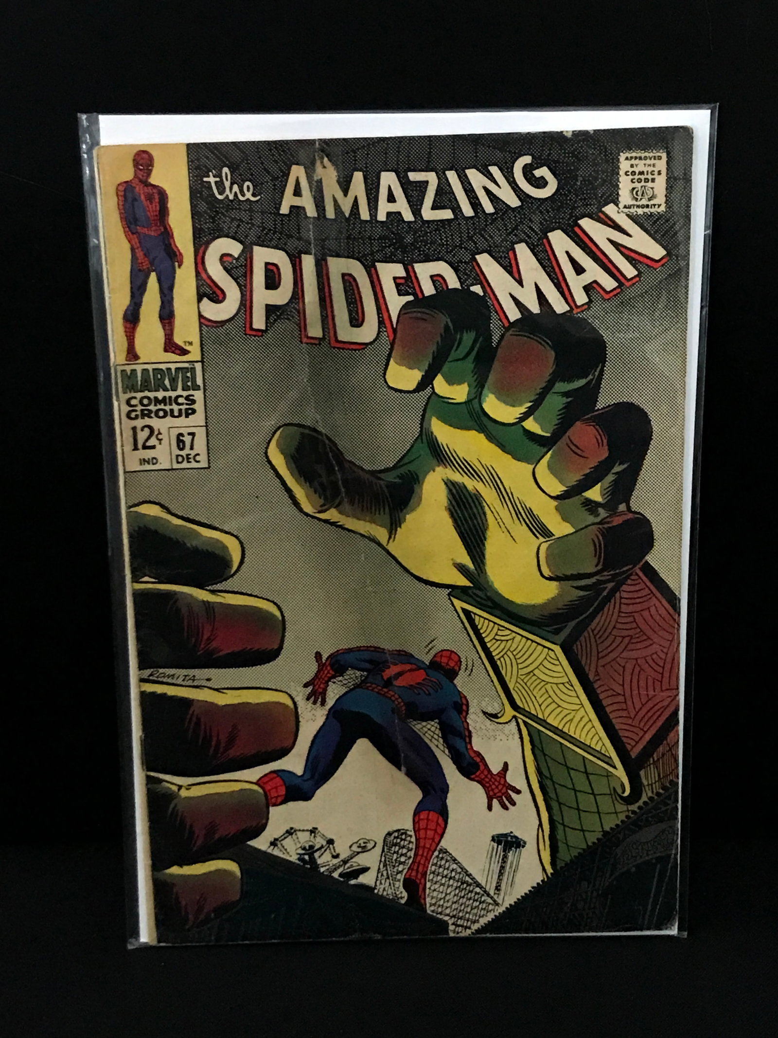 THE AMAZING SPIDERMAN #67 - MARVEL COMICS: Prices are in Canadian dollars