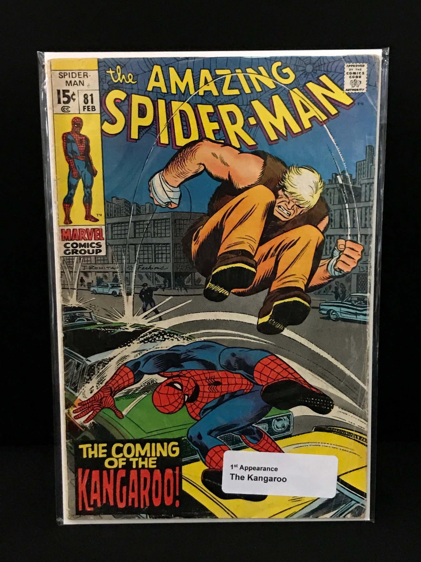 THE AMAZING SPIDERMAN #81 1ST APP THE KANGAROO - MARVEL COMICS: Prices are in Canadian dollars
