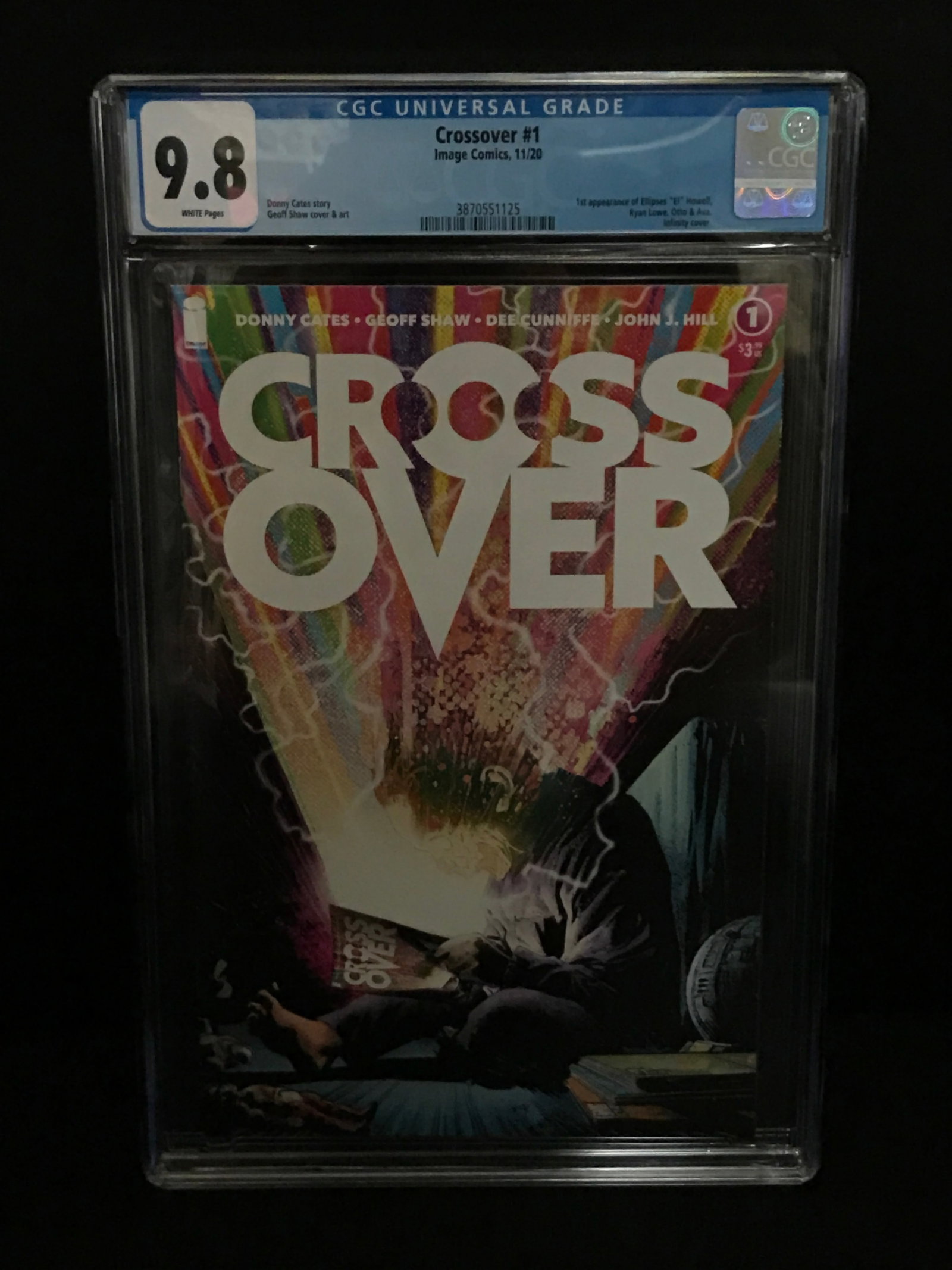 CROSSOVER #1 BY IMAGE COMICS - CGC GRADE 9.8: Prices are in Canadian dollars