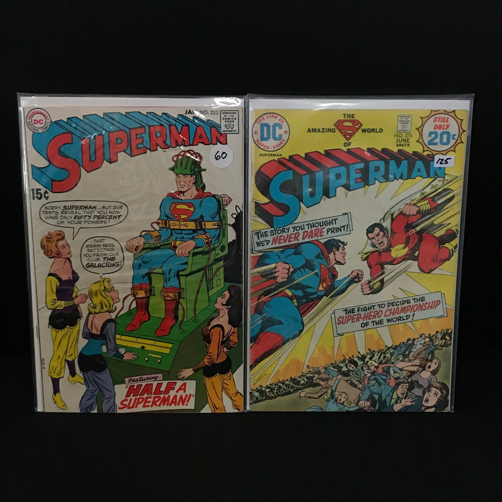 LOT OF 2 SUPERMAN COMICS - DC COMICS (1 of 1)
