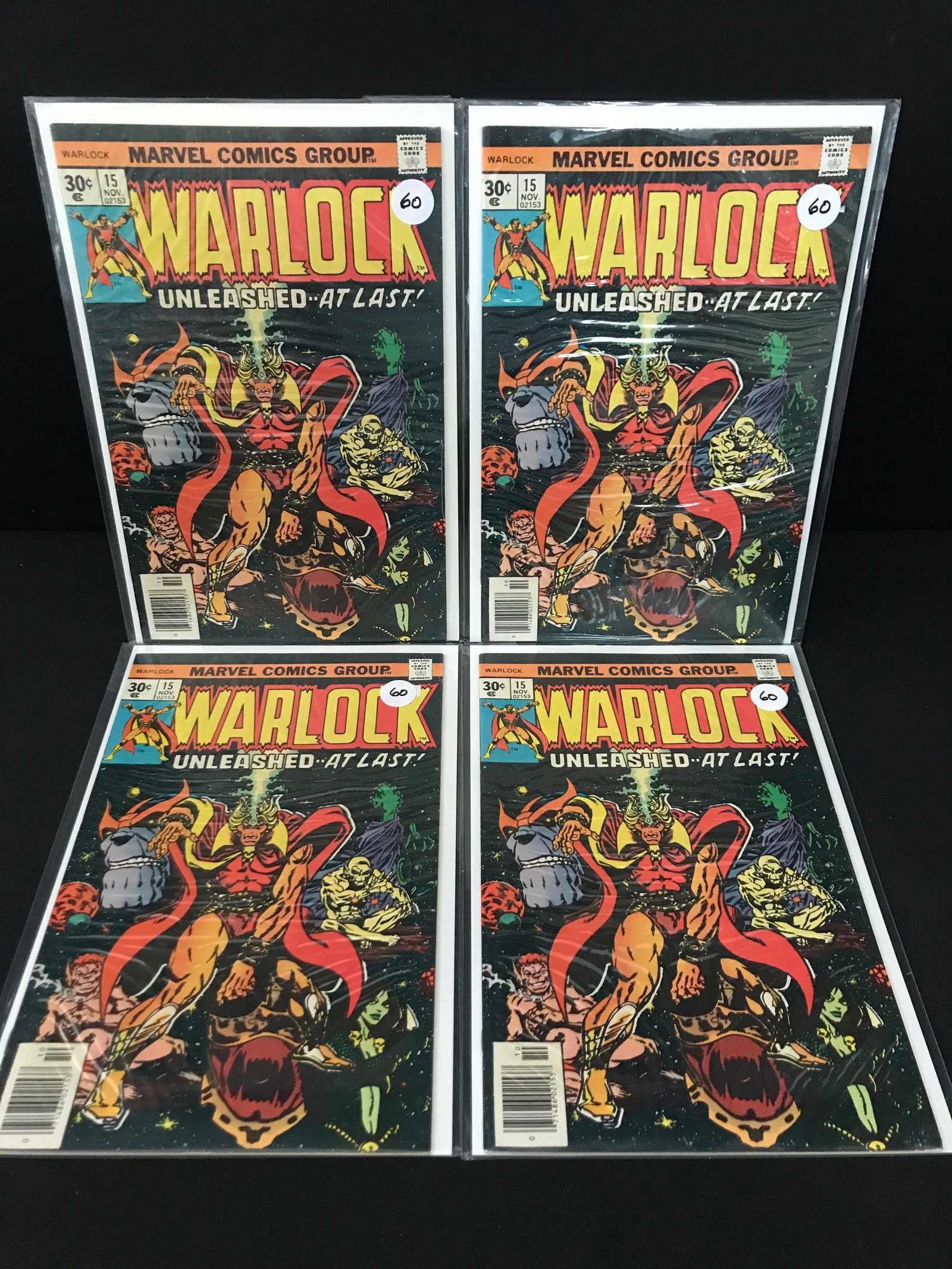 LOT OF WARLOCK #15 COMICS - MARVEL COMICS (1 of 1)
