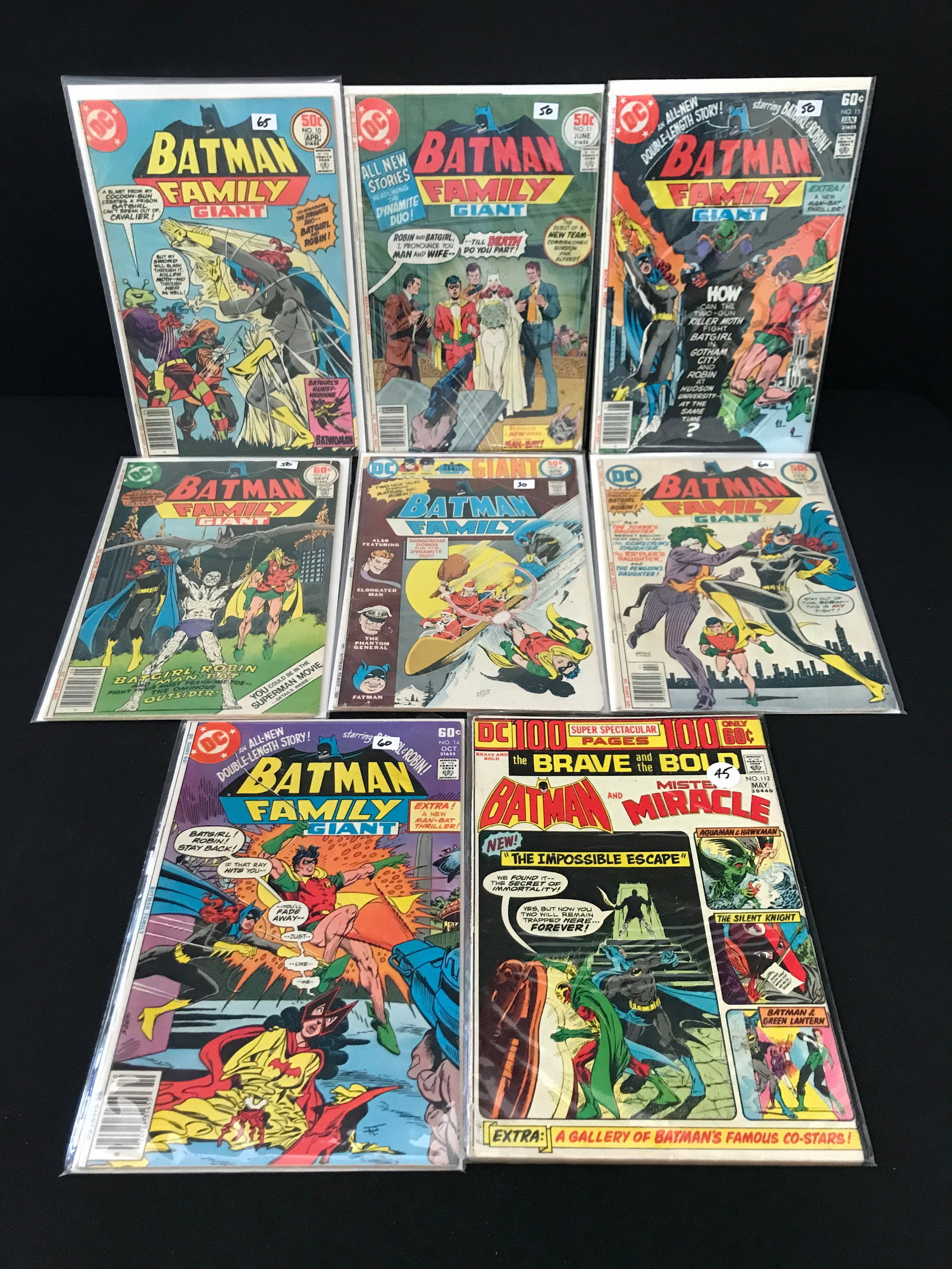 LOT OF 8 BATMAN COMICS - DC COMICS (1 of 1)