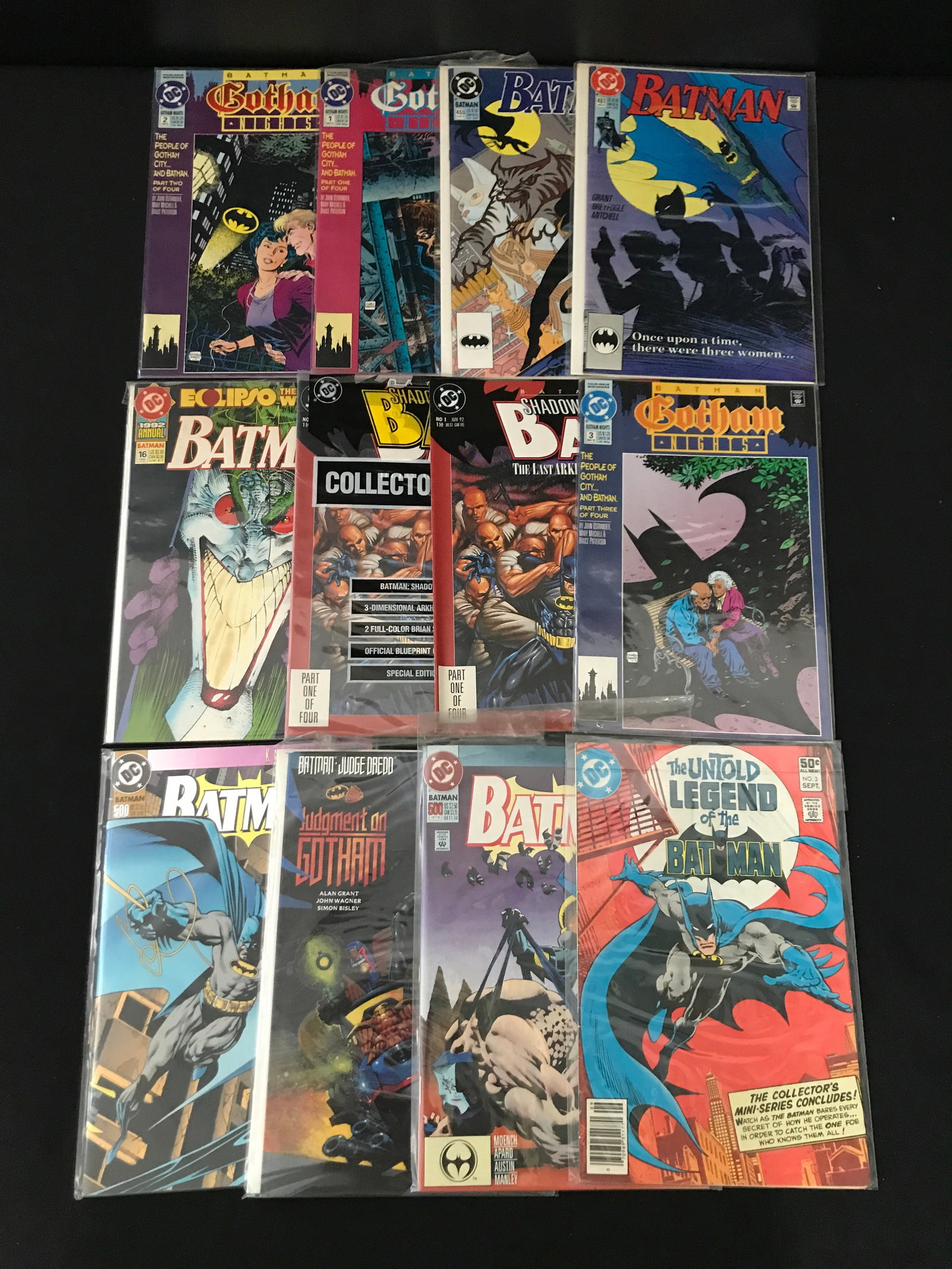 LOT OF 12 BATMAN COMICS - DC COMICS (1 of 1)