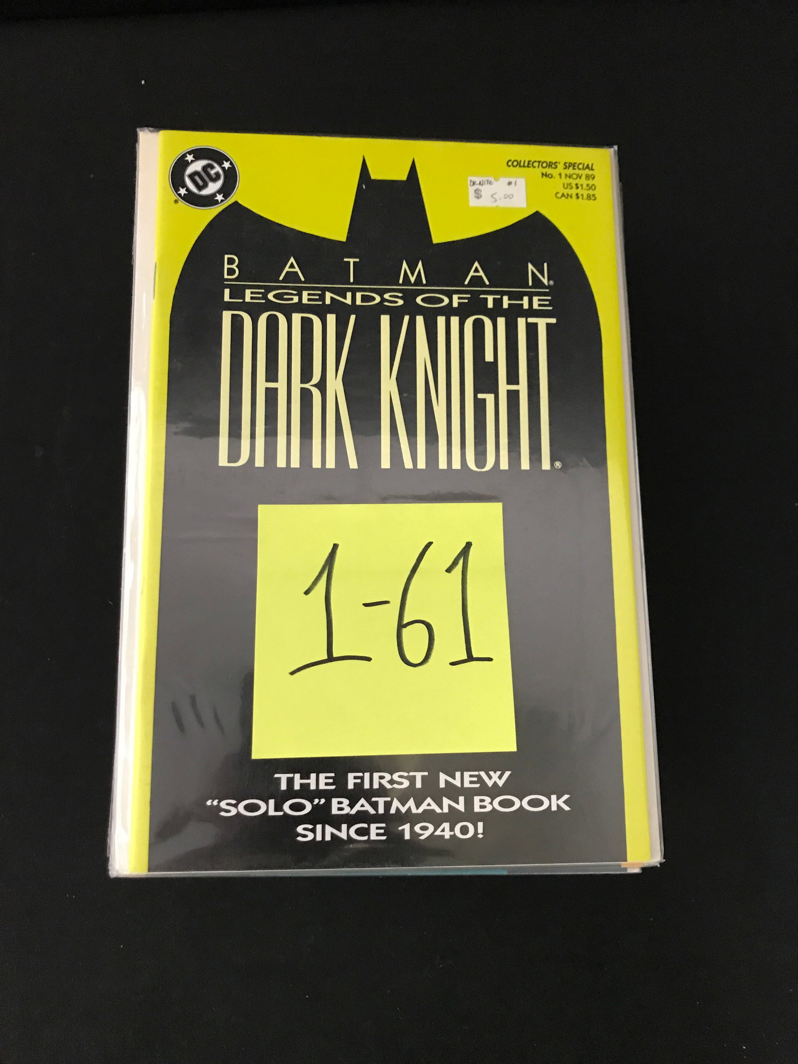 LOT OF BATMAN LEGENEDS OF THE DARK KNIGHT #1 - #61 - DC COMICS: Prices are in Canadian dollars