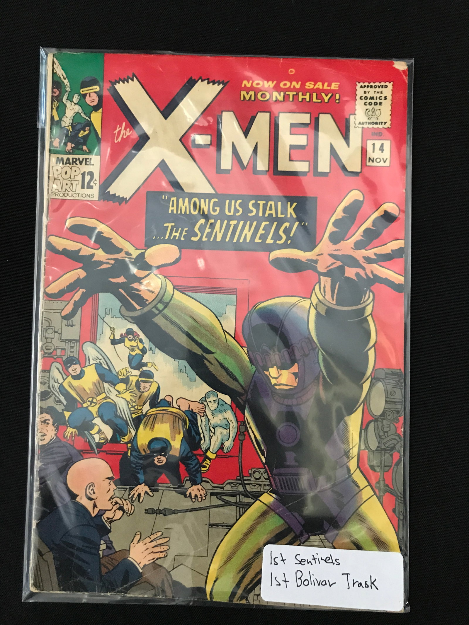 THE X-MEN #14 1ST SENTINELS - MARVEL COMICS (1 of 1)