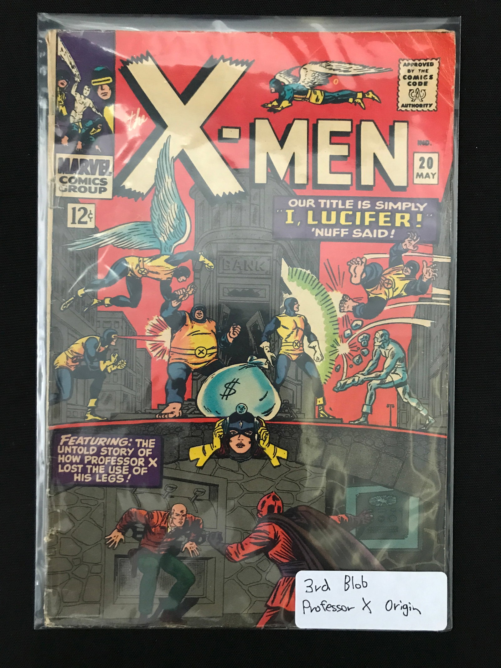 THE X-MEN #20 PROFESSOR X ORIGIN - MARVEL COMICS (1 of 1)