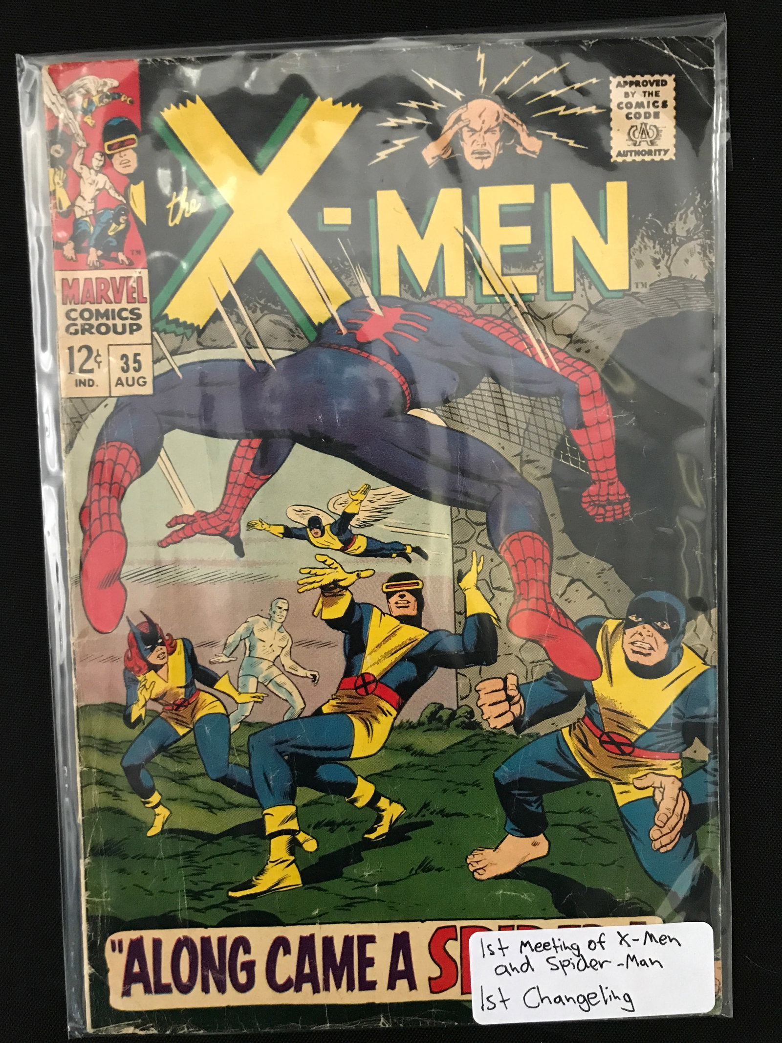 THE X-MEN #35 1ST CHANGELING - MARVEL COMICS: Prices are in Canadian Dollars