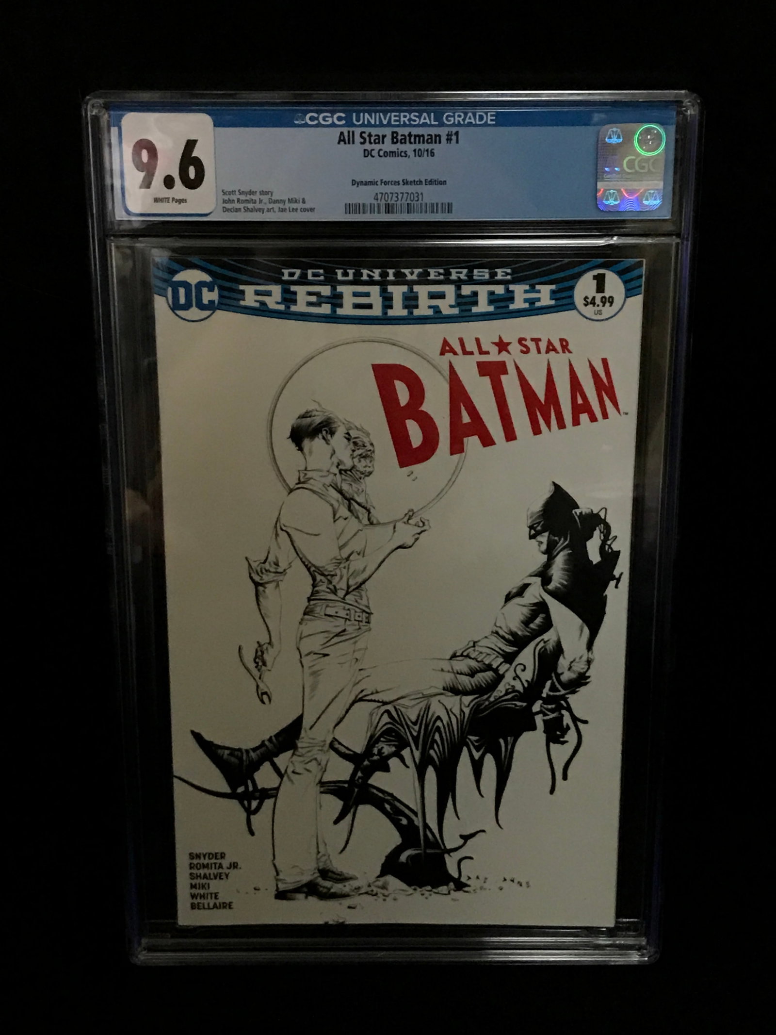 ALL STAR BATMAN #1 BY DC COMICS - CGC GRADE 9.6: Prices are in Canadian Dollars
