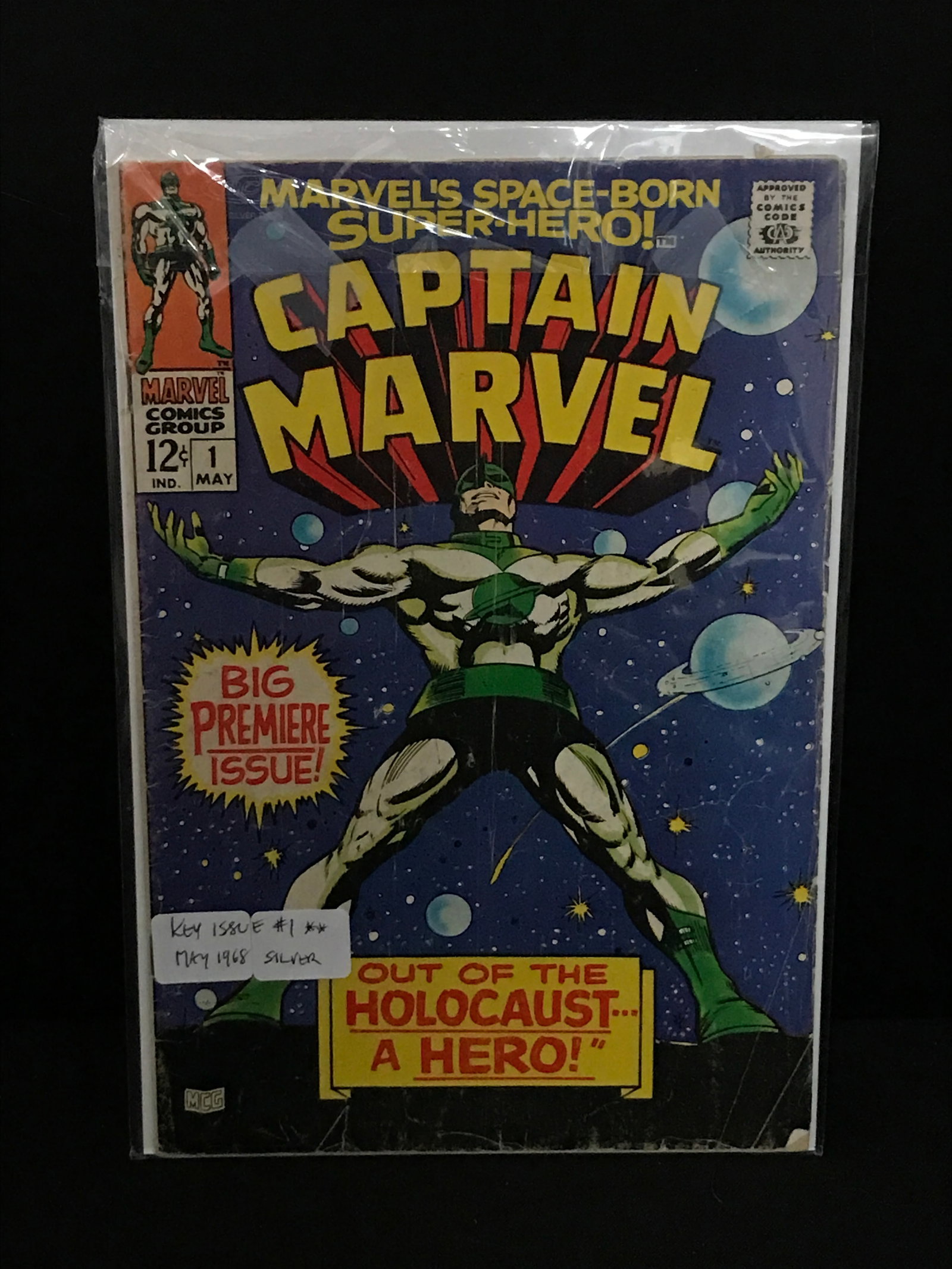 CAPTAIN MARVEL #1 (1968) - MARVEL COMICS (1 of 1)