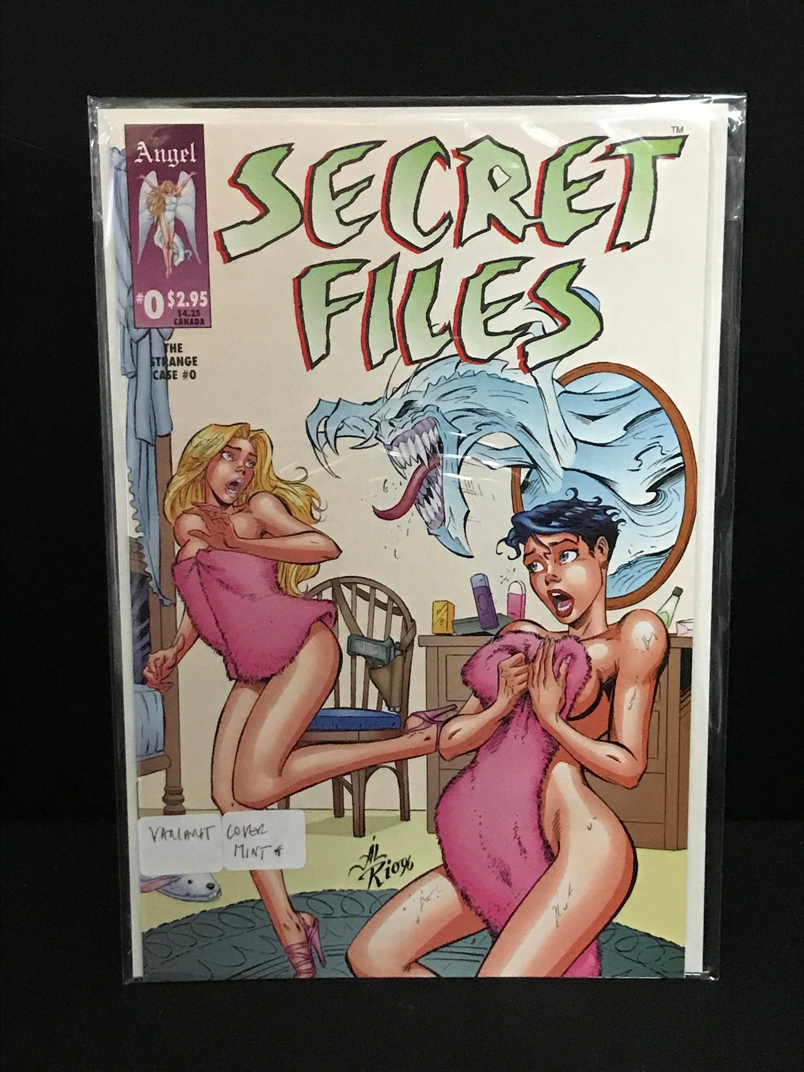 SECRET FILES #0 VARIANT COVER - ANGEL COMICS: Prices are in Canadian Dollars