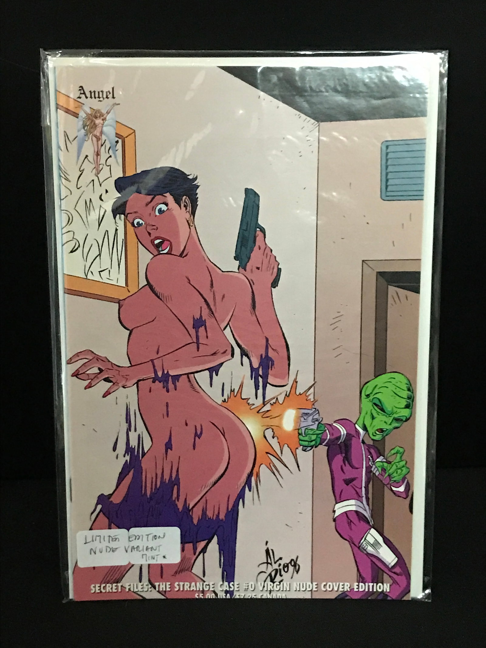 SECRET FILES THE STRANGE CASE #0 NUDE VARIANT LIMITED EDITION - ANGEL COMICS: Prices are in Canadian Dollars