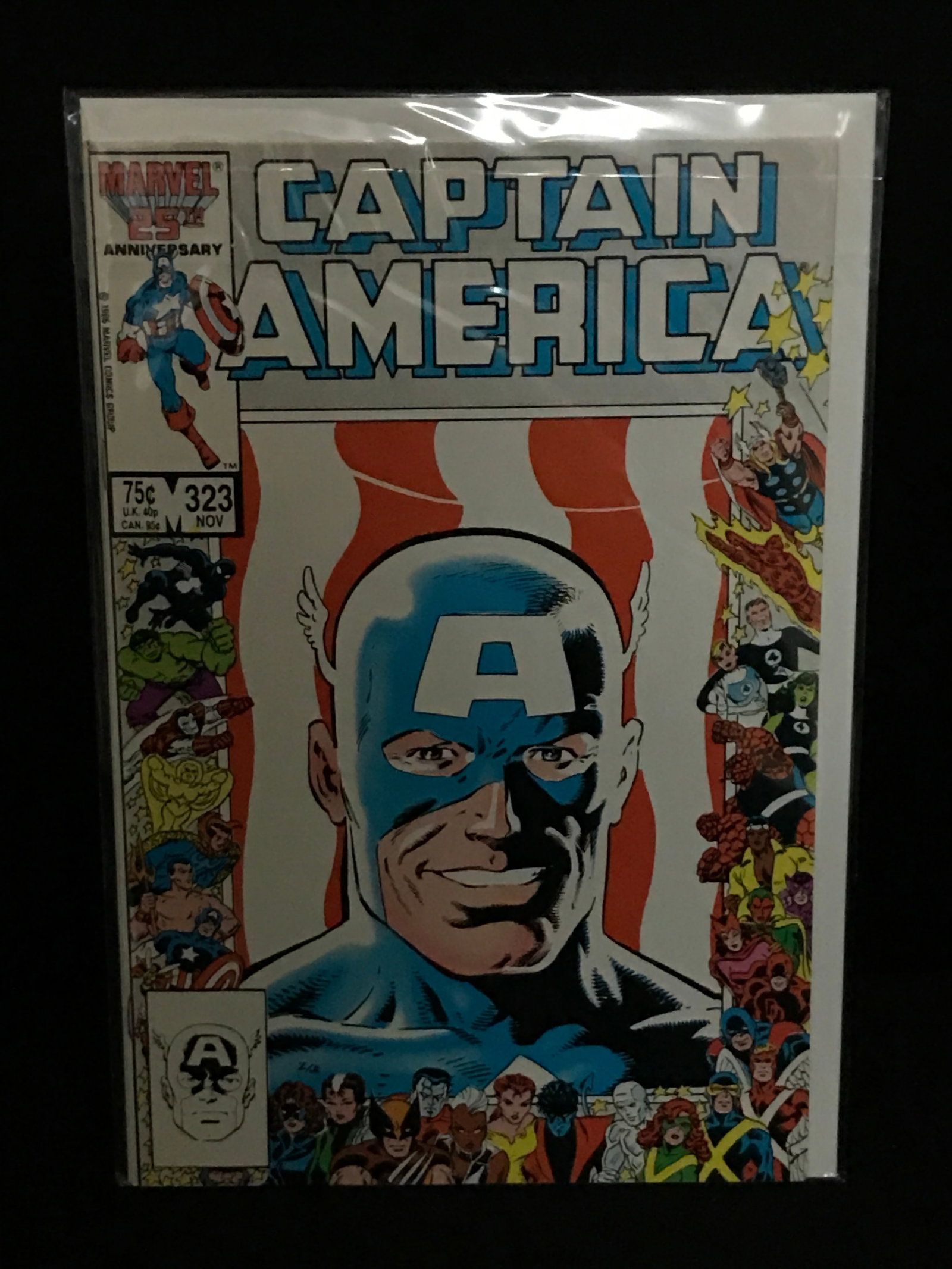 CAPTAIN AMERICA #323 - MARVEL COMICS (1 of 1)