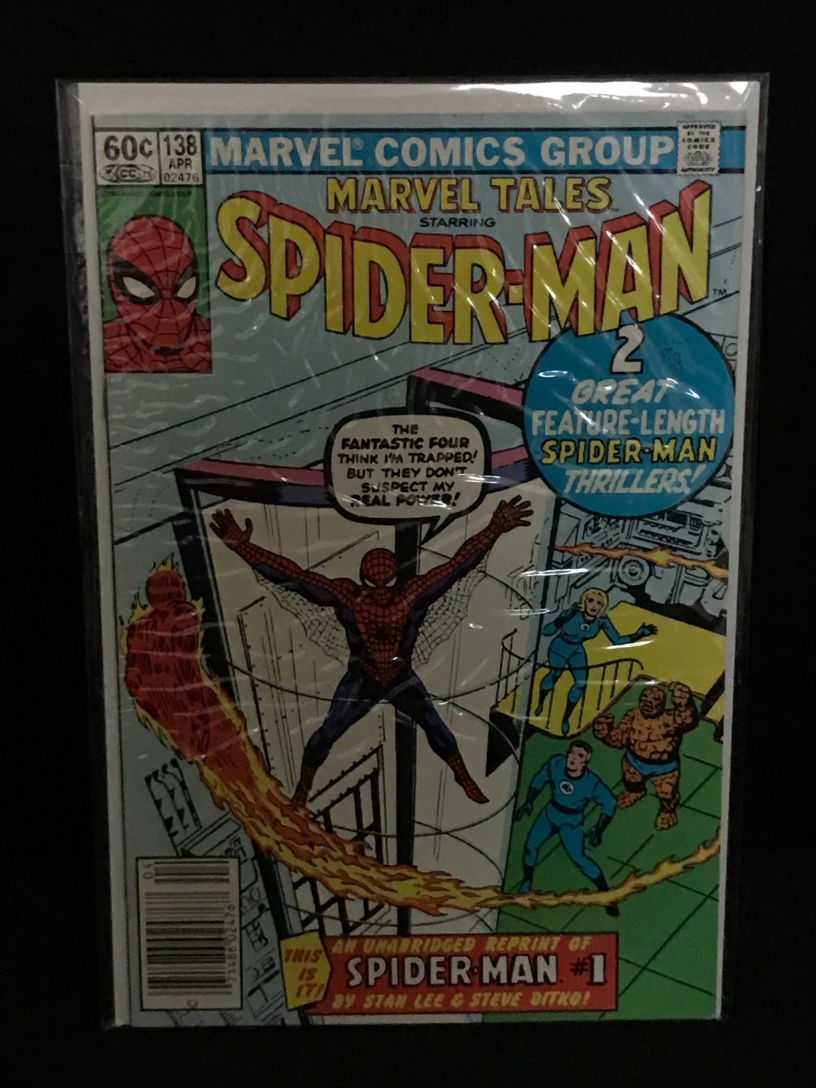 MARVEL TALES #138 - MARVEL COMICS: Prices are in Canadian dollars
