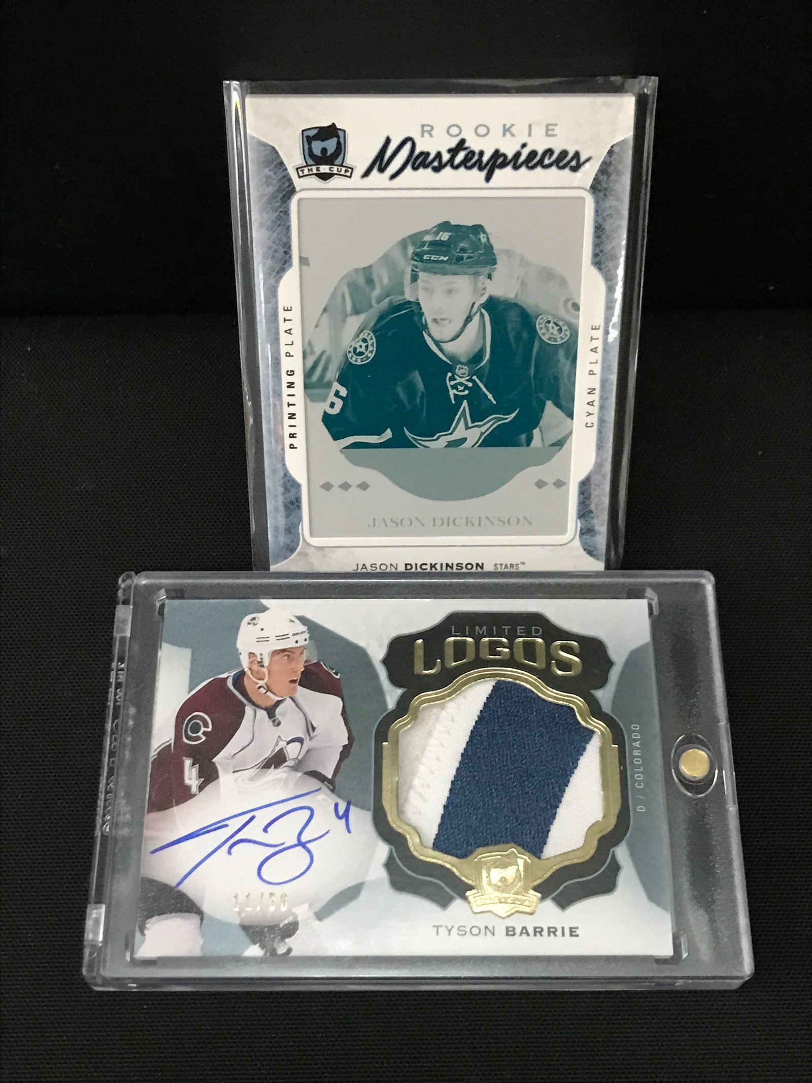 LOT OF 2 HOCKEY TRADING CARDS INCLUDING 1 SIGNED PATCH CARD: Prices are in Canadian dollars