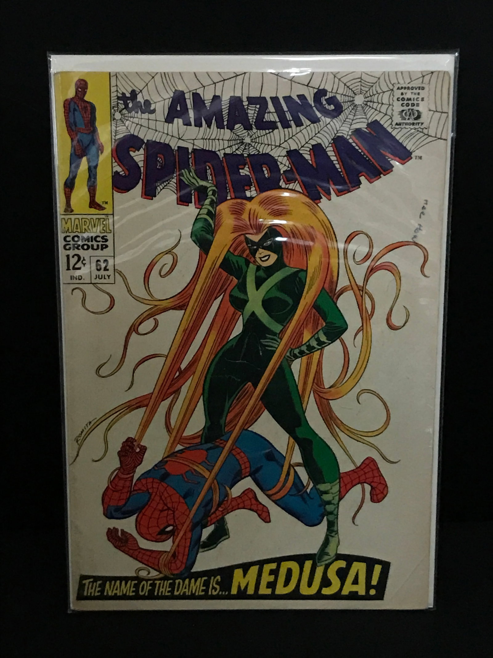 THE AMAZING SPIDERMAN #62 - MARVEL COMICS: Prices are in Canadian dollars