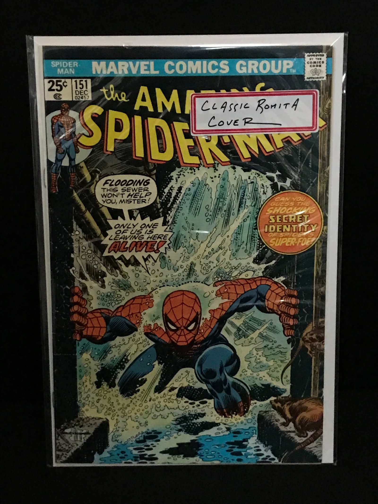 THE AMAZING SPIDERMAN #151 - MARVEL COMICS: Prices are in Canadian dollars