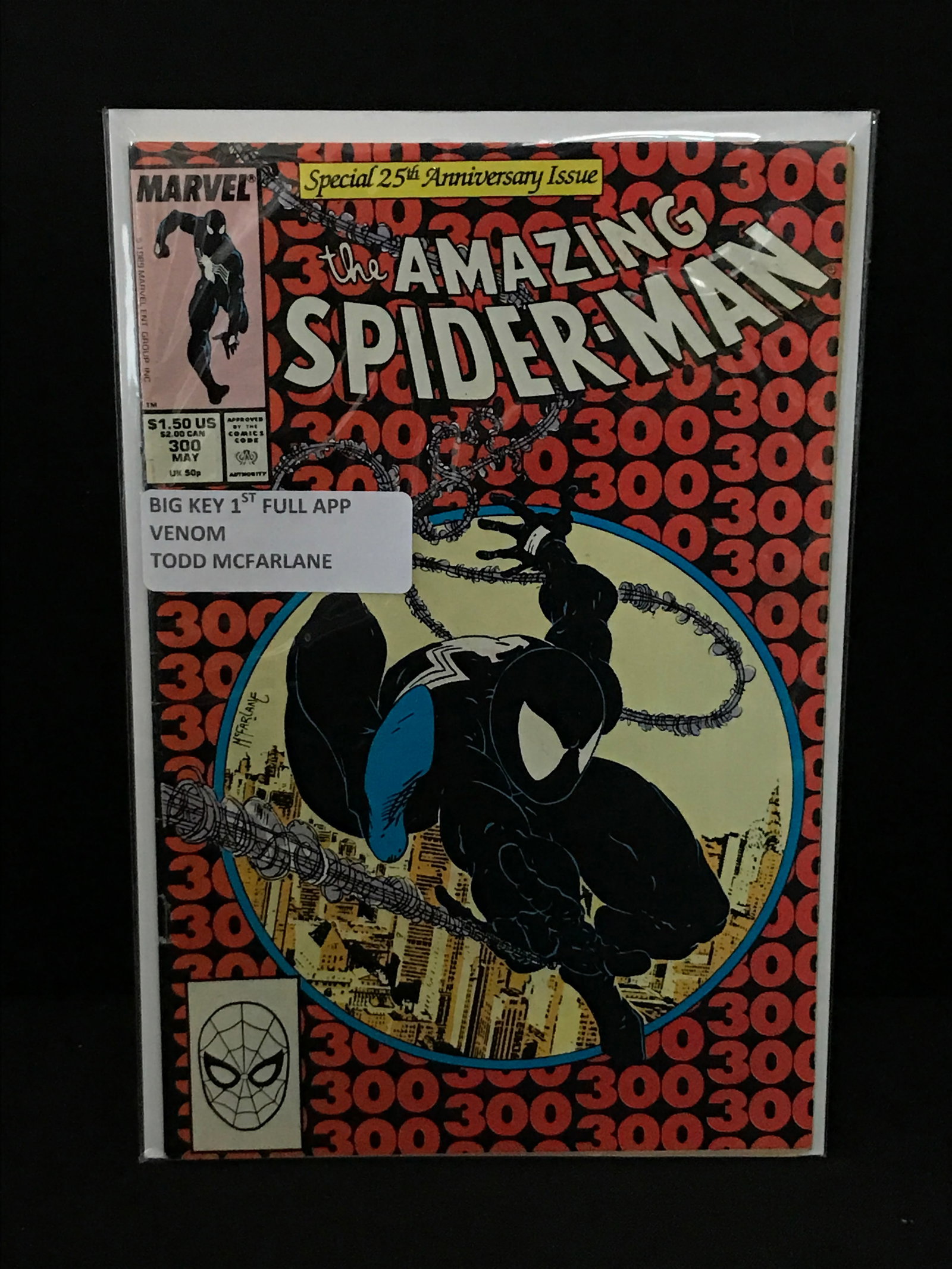 THE AMAZING SPIDERMAN #300 1ST FULL APP OF VENOM - MARVEL COMICS: Prices are in Canadian dollars