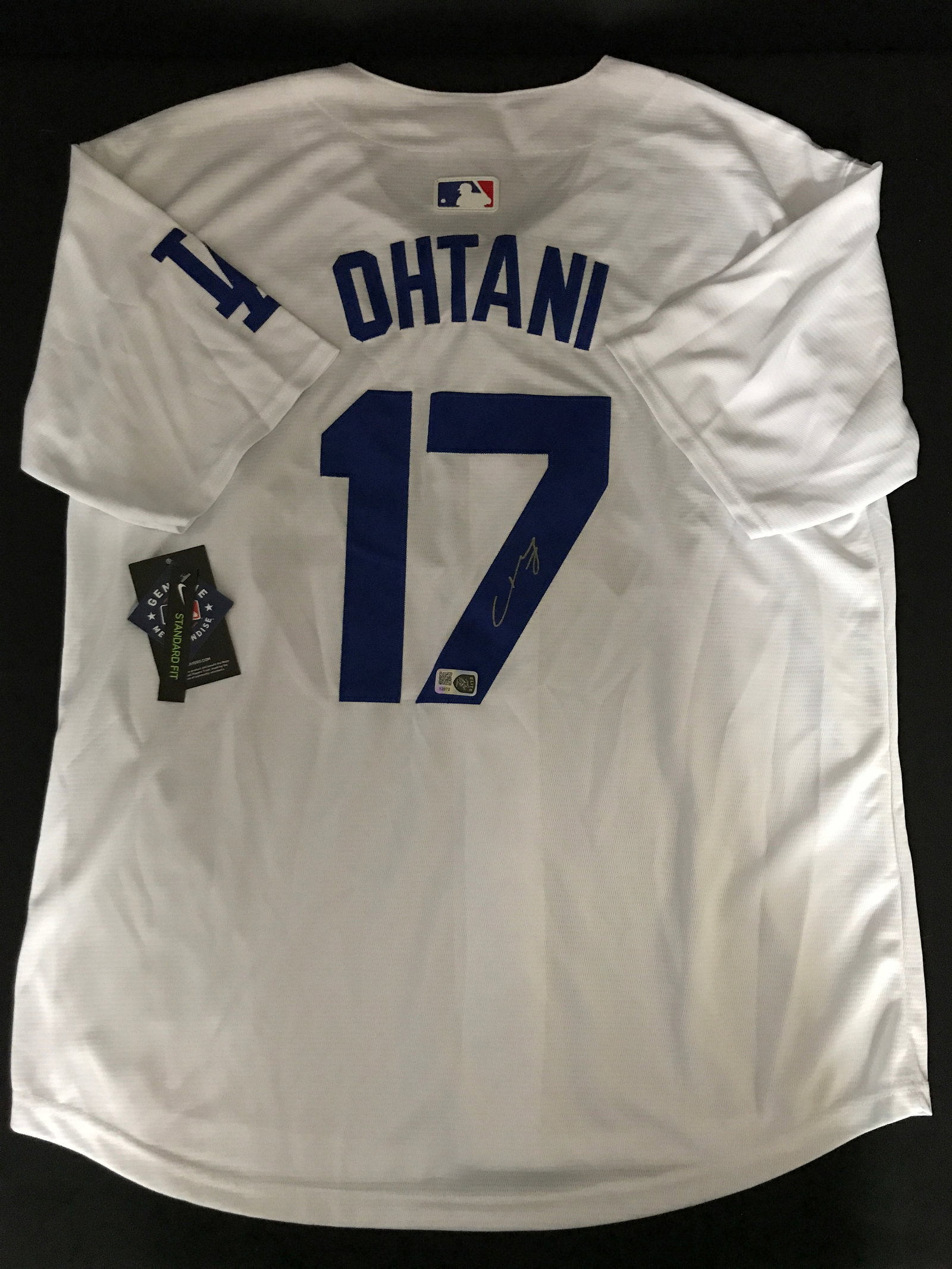 SHOHEI OHTANI SIGNED LOS ANGELES DODGERS CUSTOM JERSEY - ELITE COA: Prices are in Canadian dollars