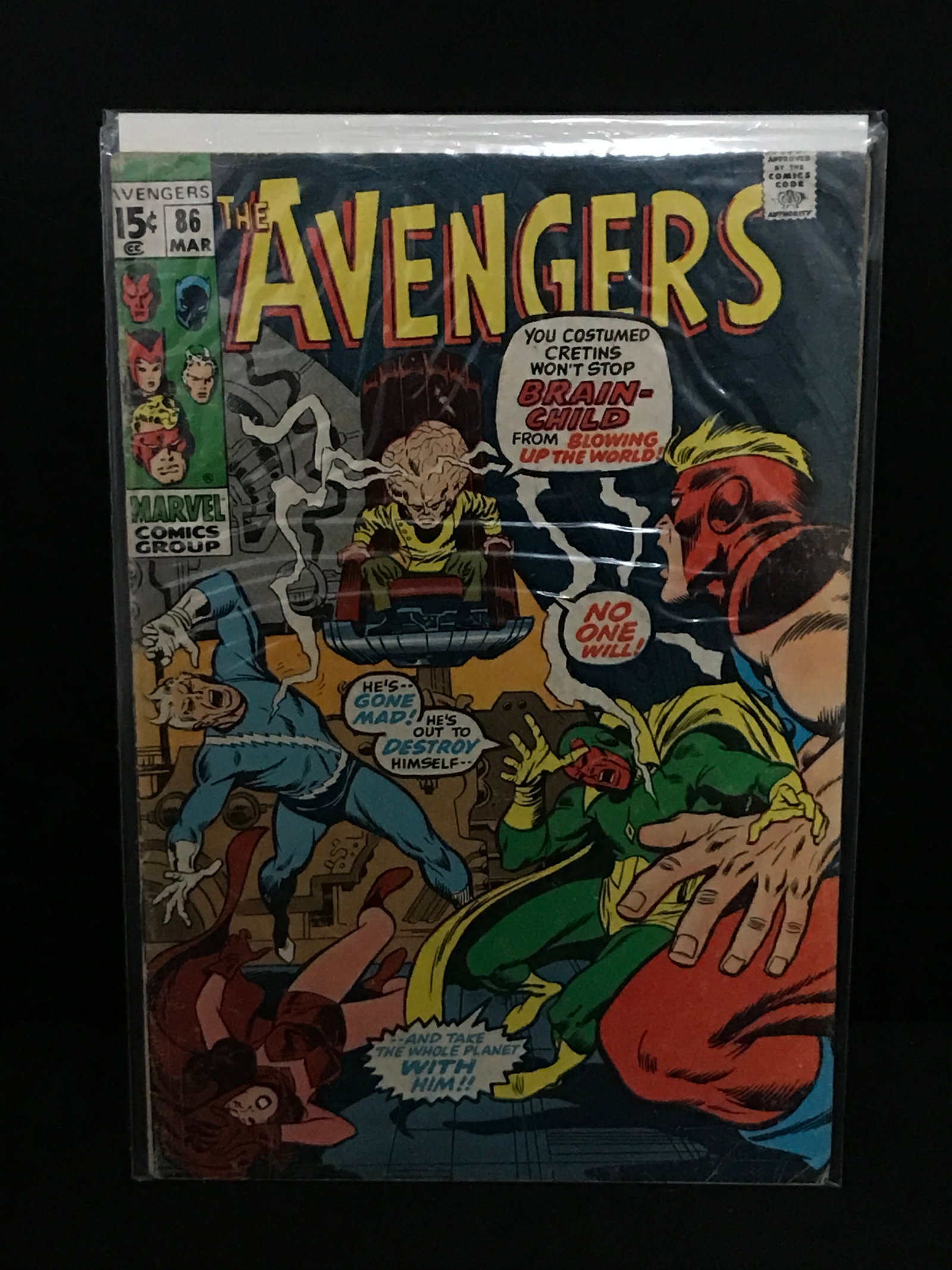THE AVENGERS #86 - MARVEL COMICS: Prices are in Canadian dollars