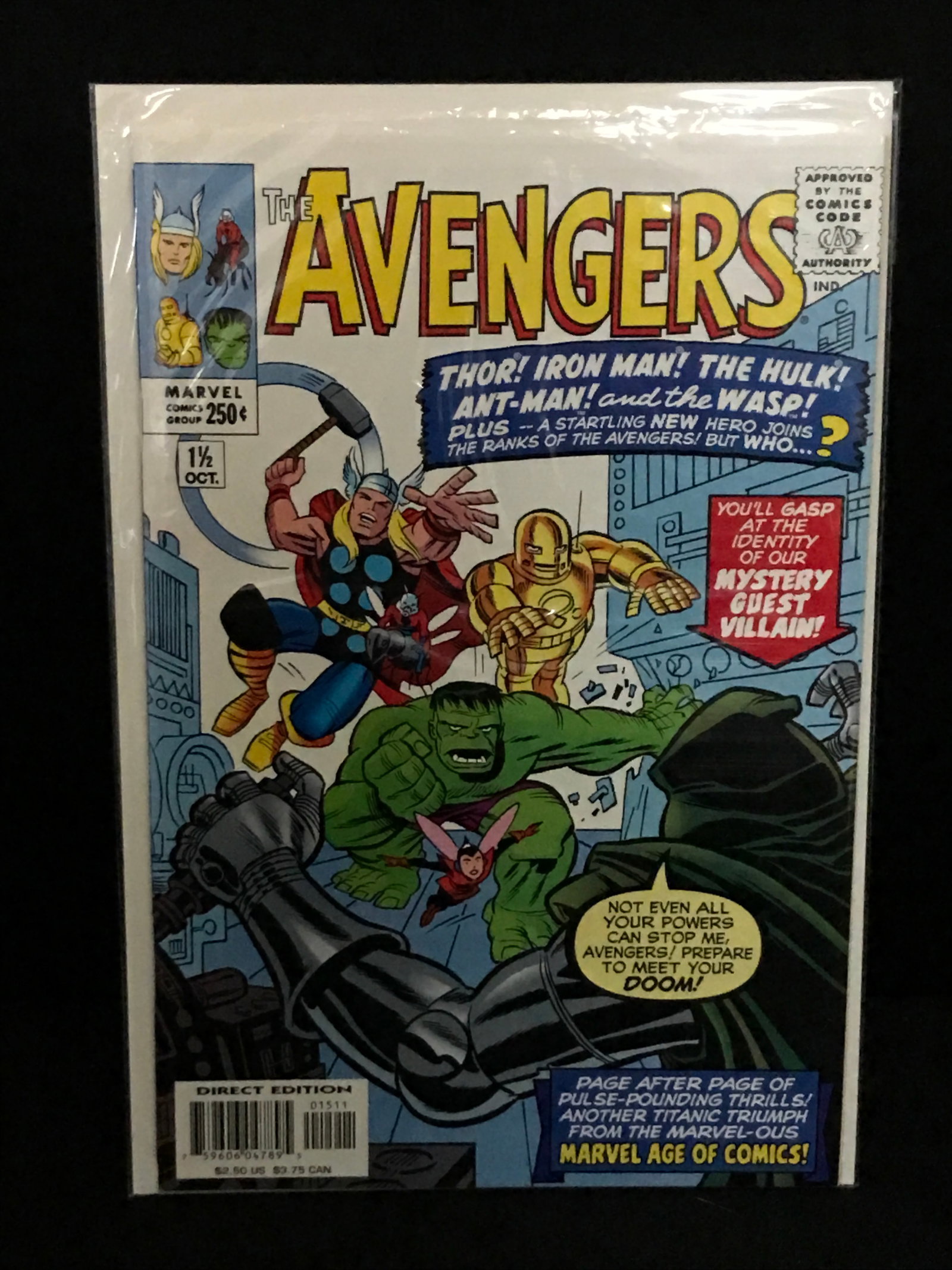 THE AVENGERS #1.5 - MARVEL COMICS: Prices are in Canadian dollars