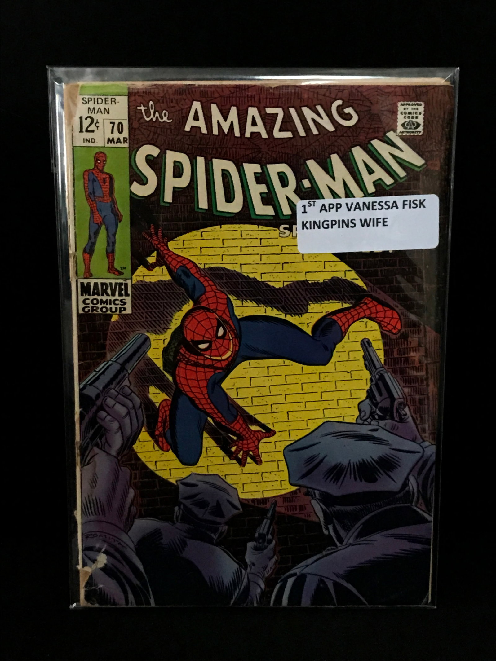 THE AMAZING SPIDERMAN #70 1ST APP VANESSA FISK - MARVEL COMICS: Prices are in Canadian dollars