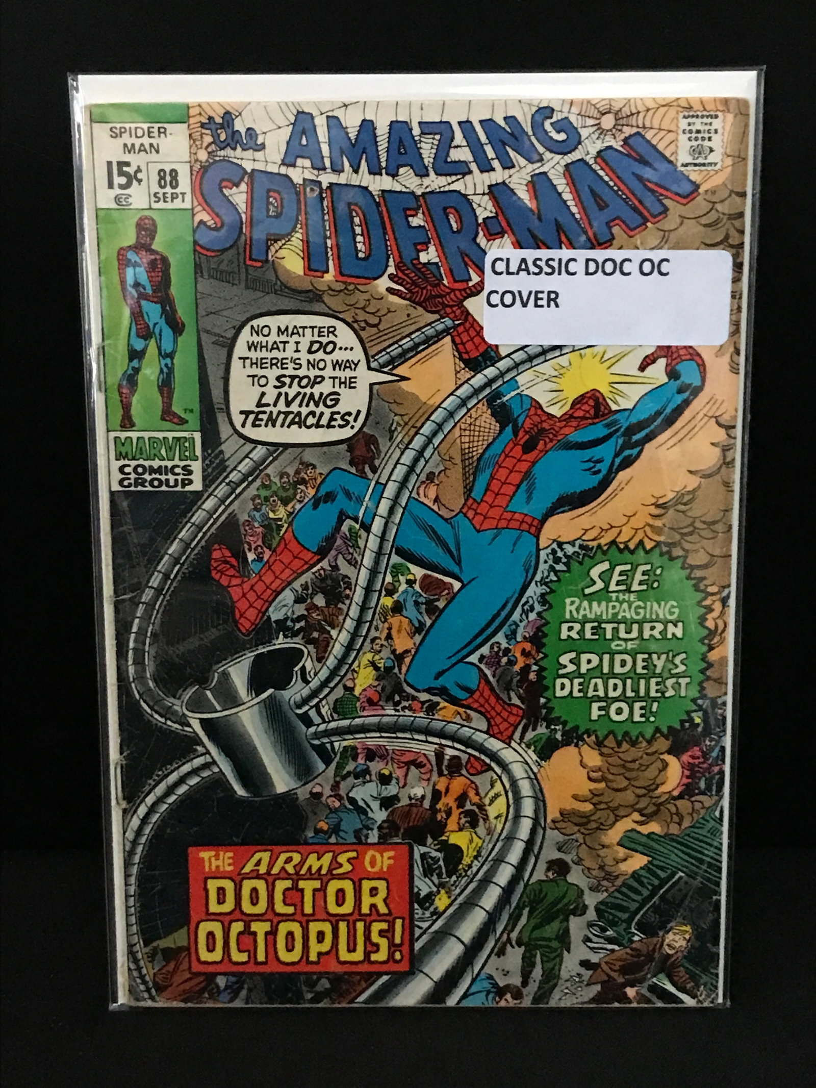 THE AMAZING SPIDERMAN #88 - MARVEL COMICS: Prices are in Canadian dollars