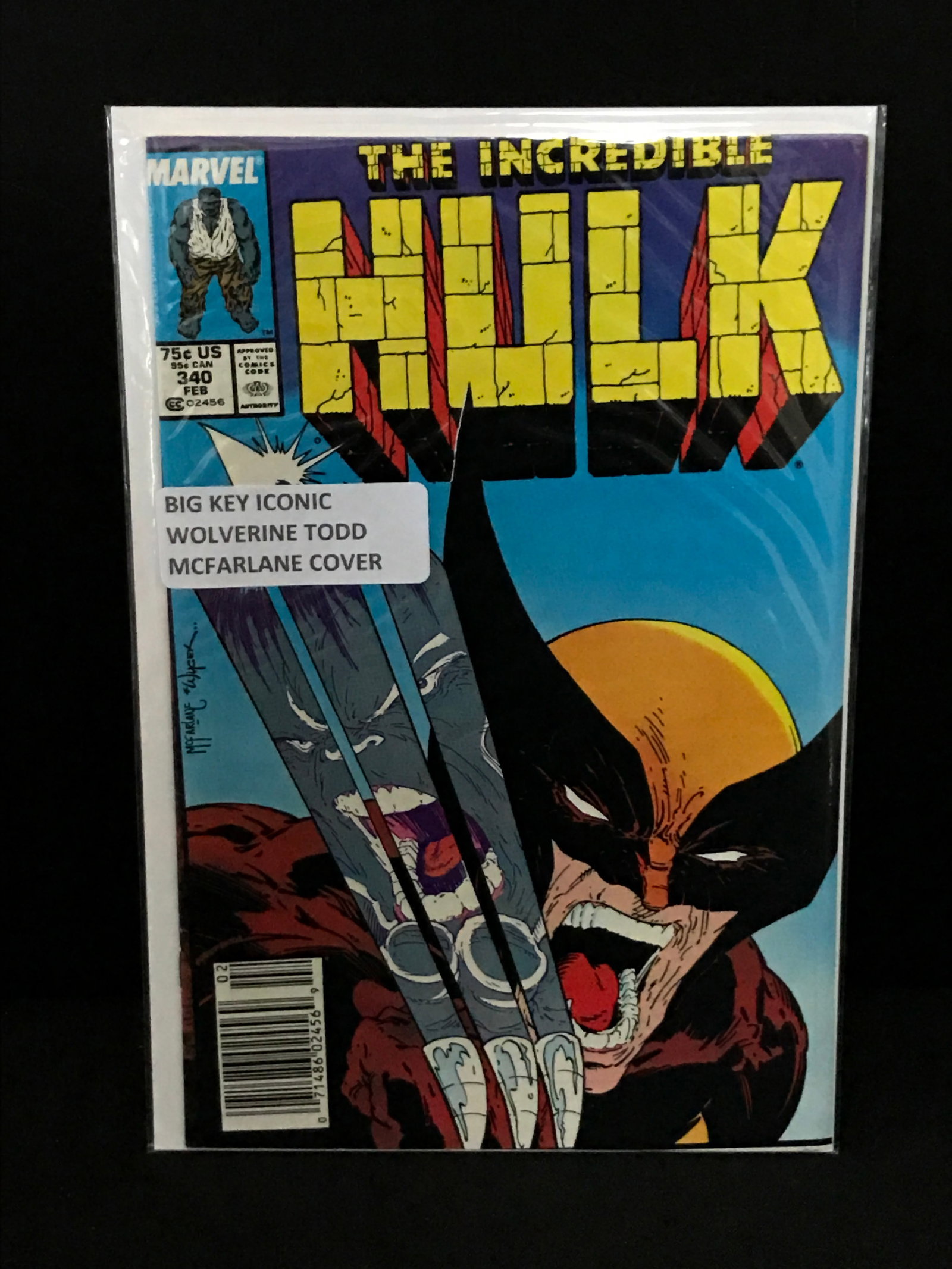 THE INCREDIBLE HULK #340 - MARVEL COMICS (1 of 1)