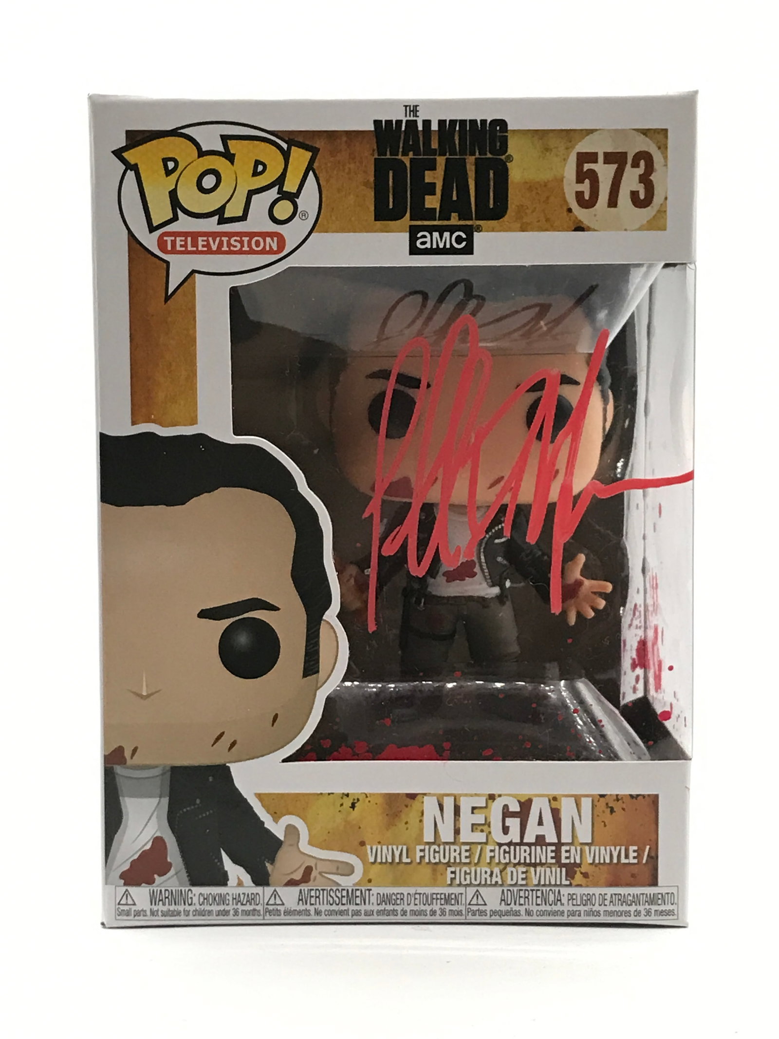 JEFFREY DEAN MORGAN SIGNED NEEGAN WALKING DEAD FUNKO POP - HOLLYWOOD COA: Prices are in Canadian dollars