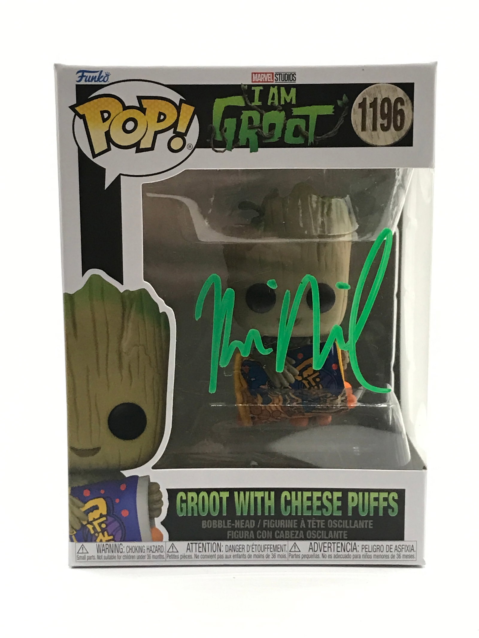 VIN DIESEL SIGNED GROOT FUNKO POP - HOLLYWOOD COA: Prices are in Canadian dollars