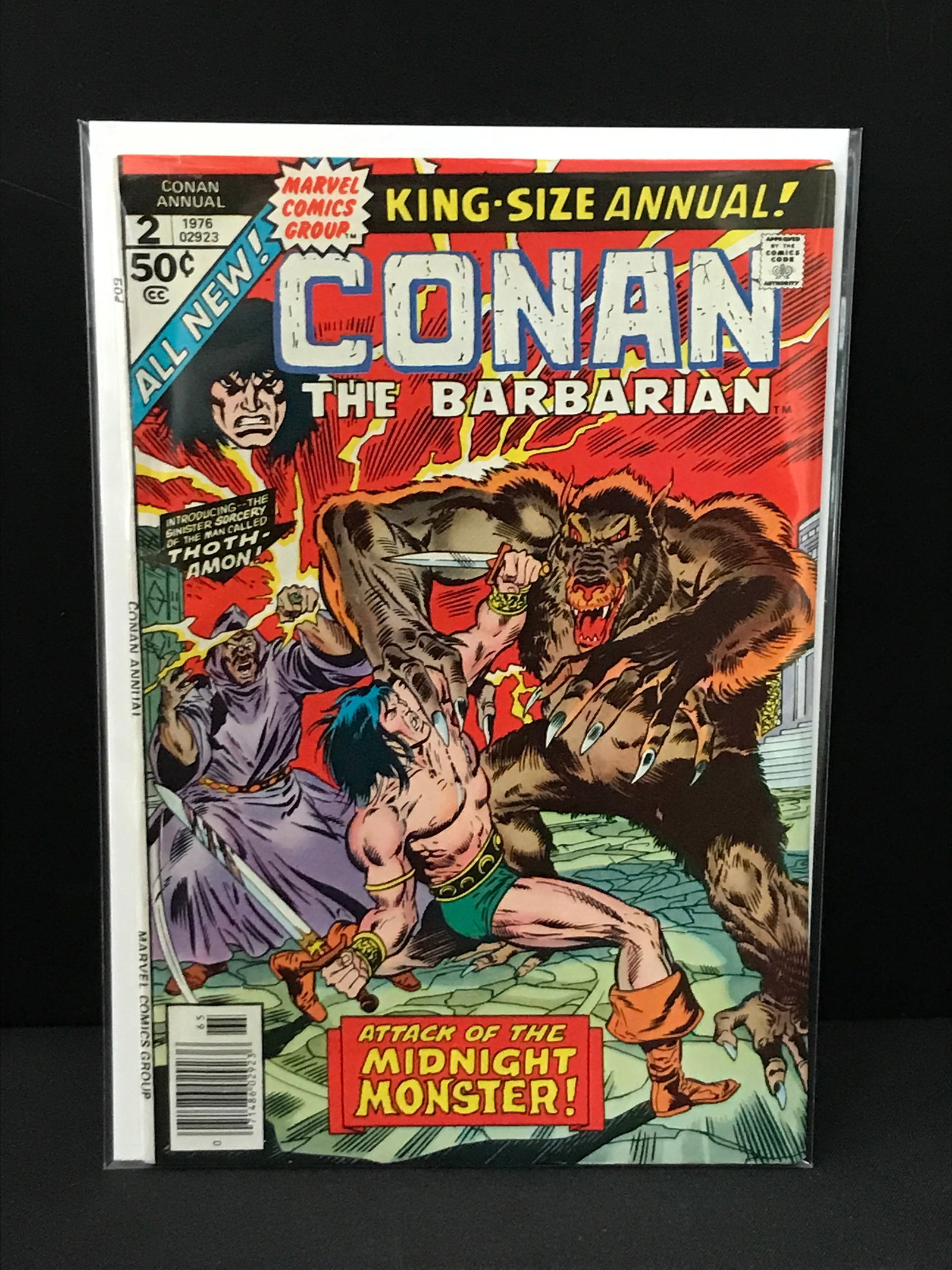 CONAN THE BARBARIAN KING SIZED ANNUAL #2 - MARVEL COMICS (1 of 1)
