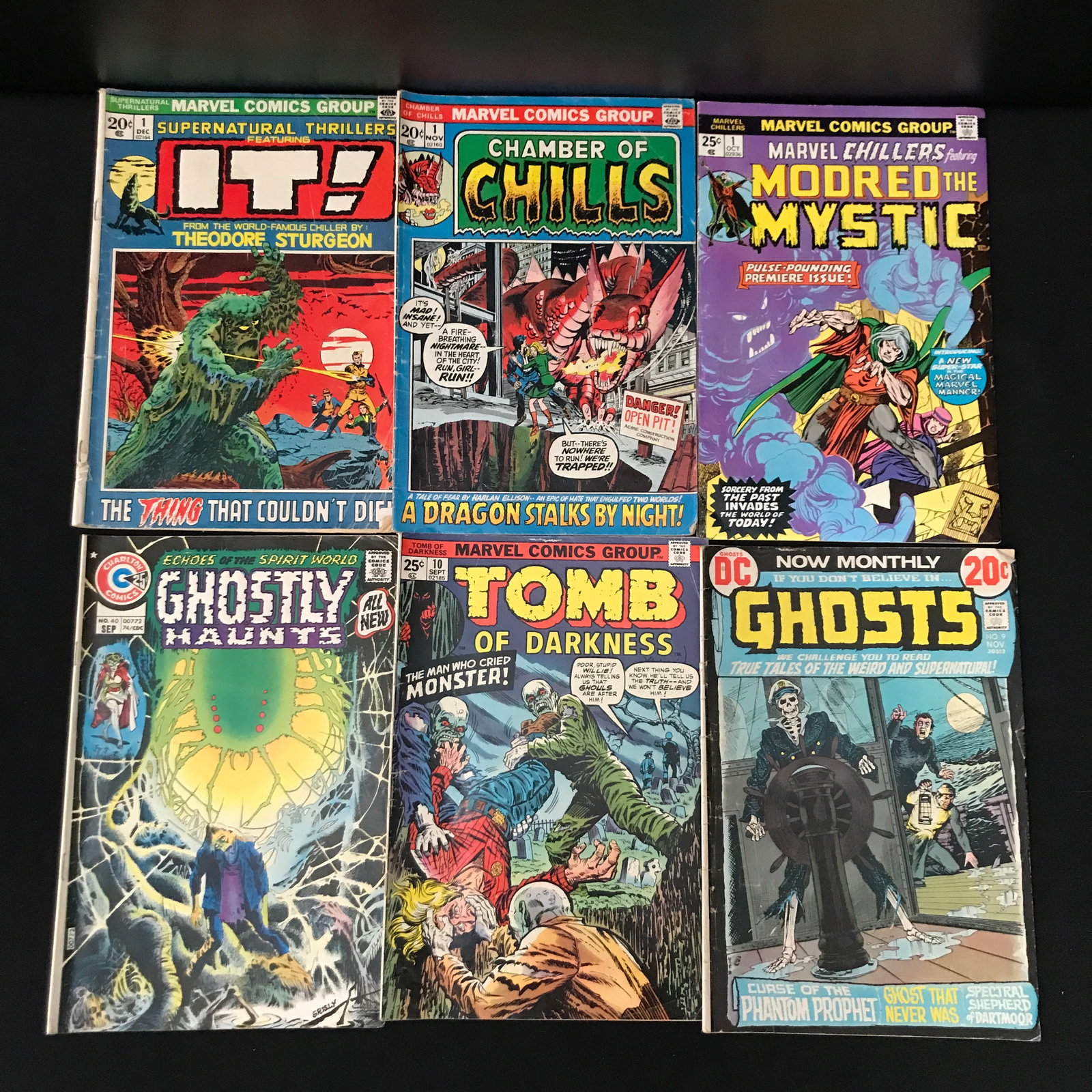 LOT OF 6 MIXED TITLE COMICS - MARVEL COMICS: Prices are in Canadian dollars