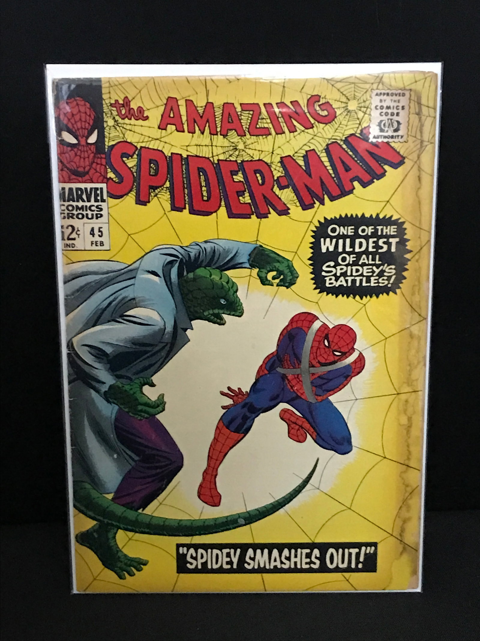 THE AMAZING SPIDERMAN #45 - MARVEL COMICS: Prices are in Canadian dollars