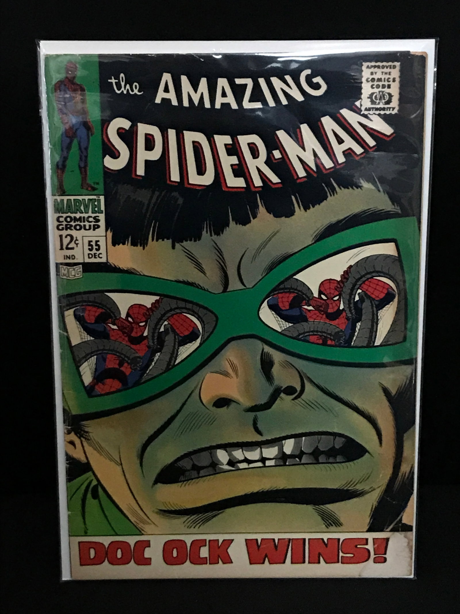 THE AMAZING SPIDERMAN #55 - MARVEL COMICS: Prices are in Canadian dollars