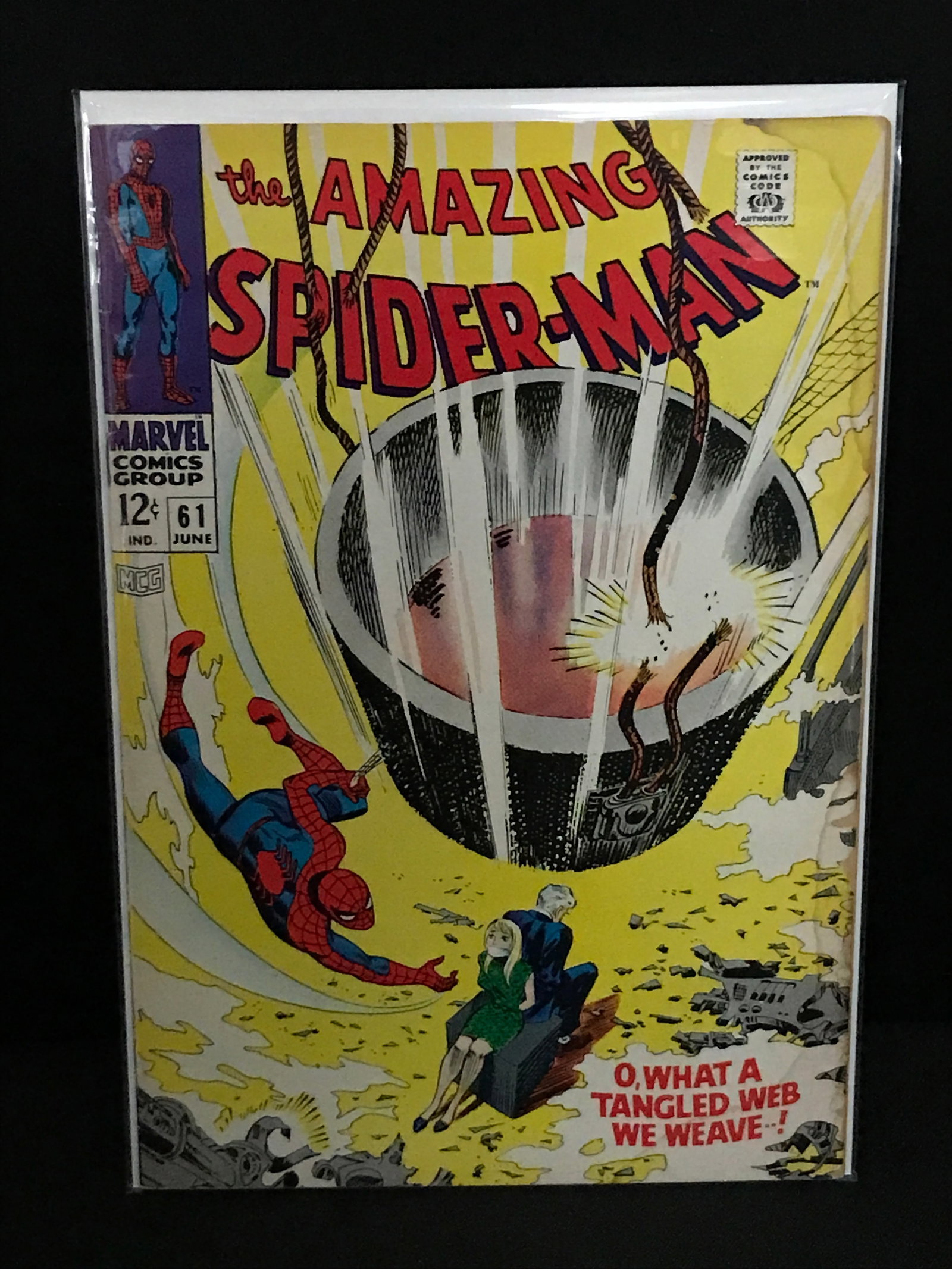 THE AMAZING SPIDERMAN #61 - MARVEL COMICS: Prices are in Canadian dollars