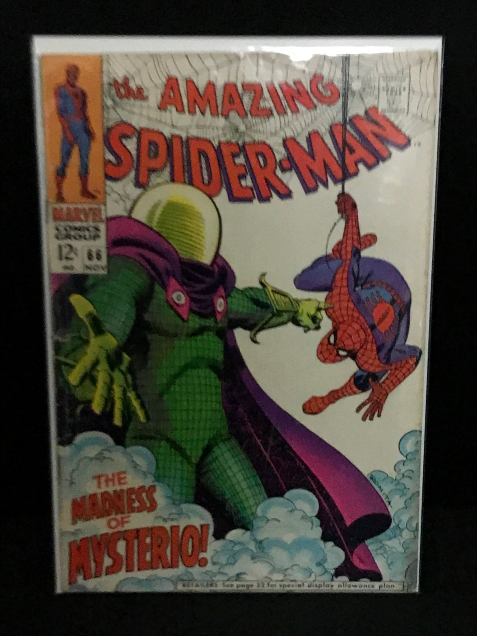 THE AMAZING SPIDERMAN #66 - MARVEL COMICS: Prices are in Canadian dollars