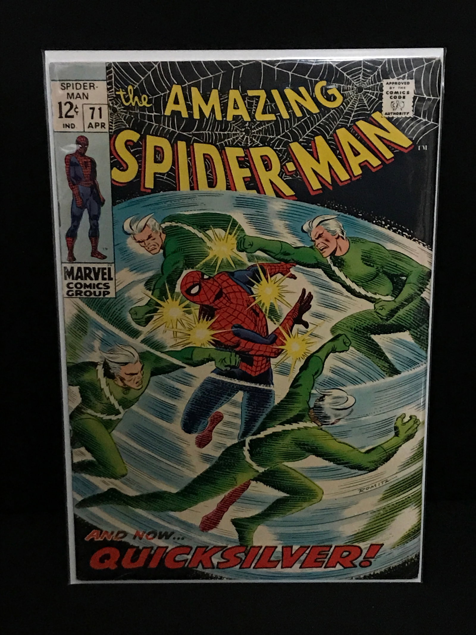 THE AMAZING SPIDERMAN #71 - MARVEL COMICS (1 of 1)